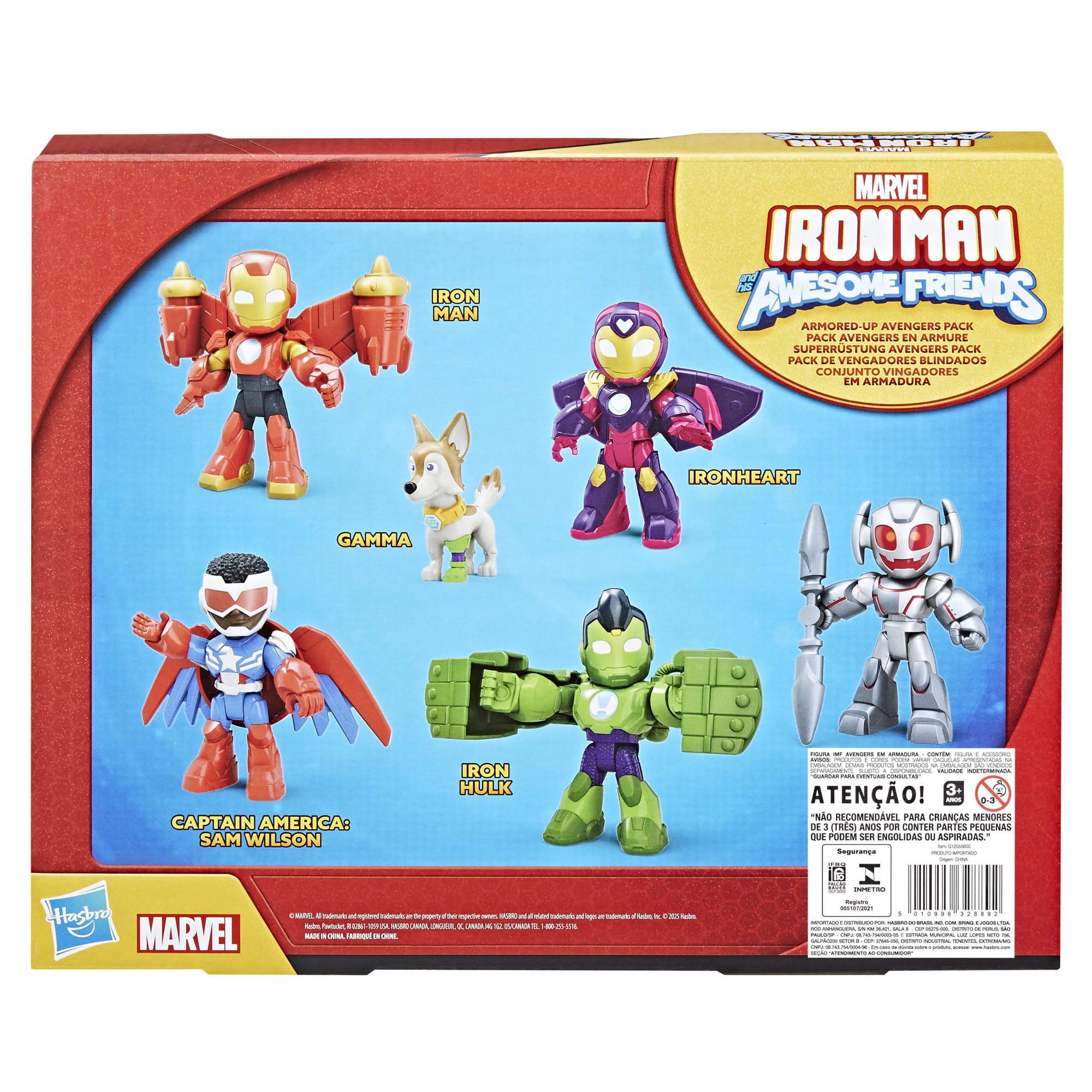 Amazon.com: Marvel Iron Man and his Awesome Friends Armored-Up