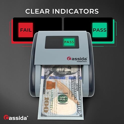 Miniatura 5 de Detector automático de billetes falsos gris