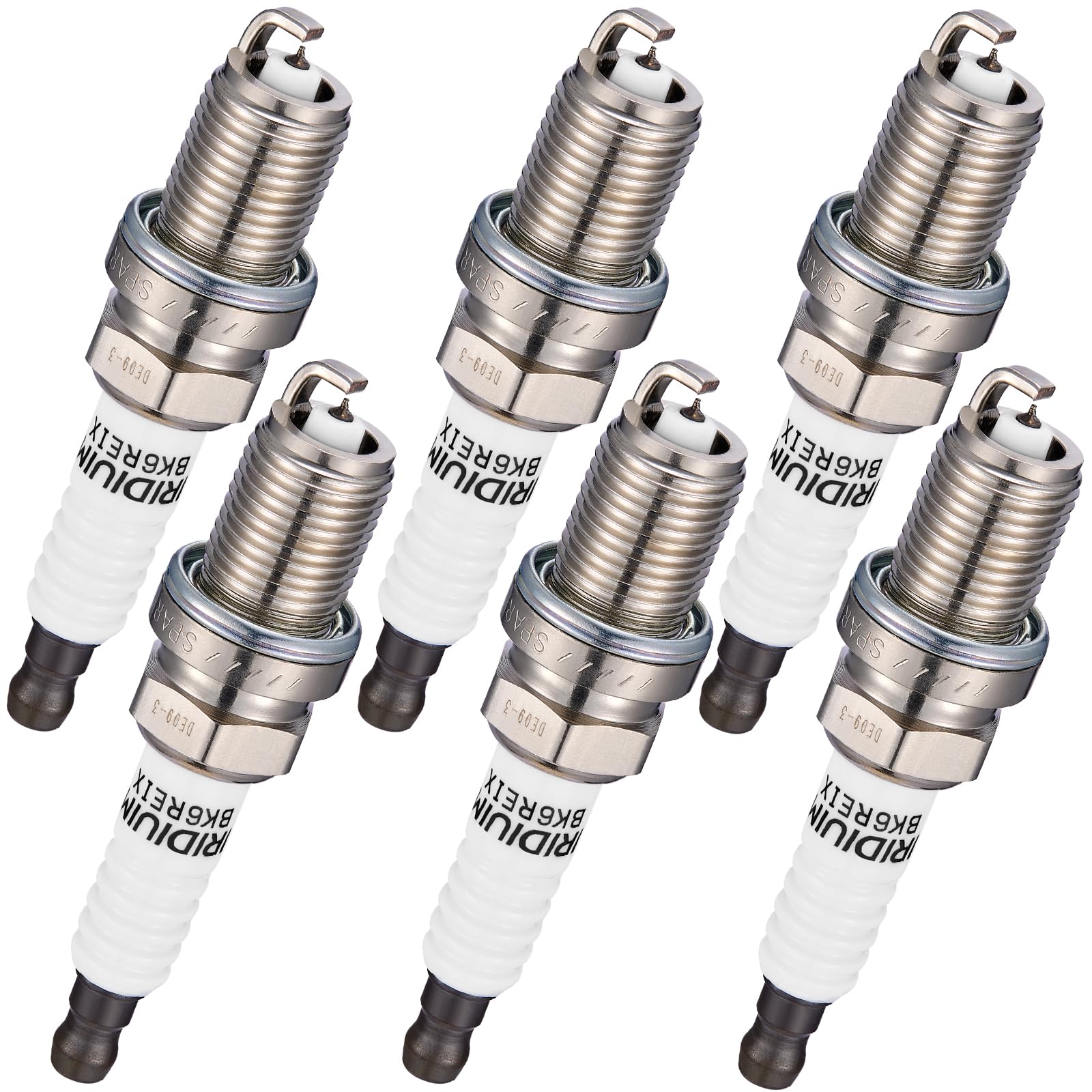 BDFHYK 6418 Iridium Spark Plugs 6PCS for Porsche 911 and compatible vehicles
