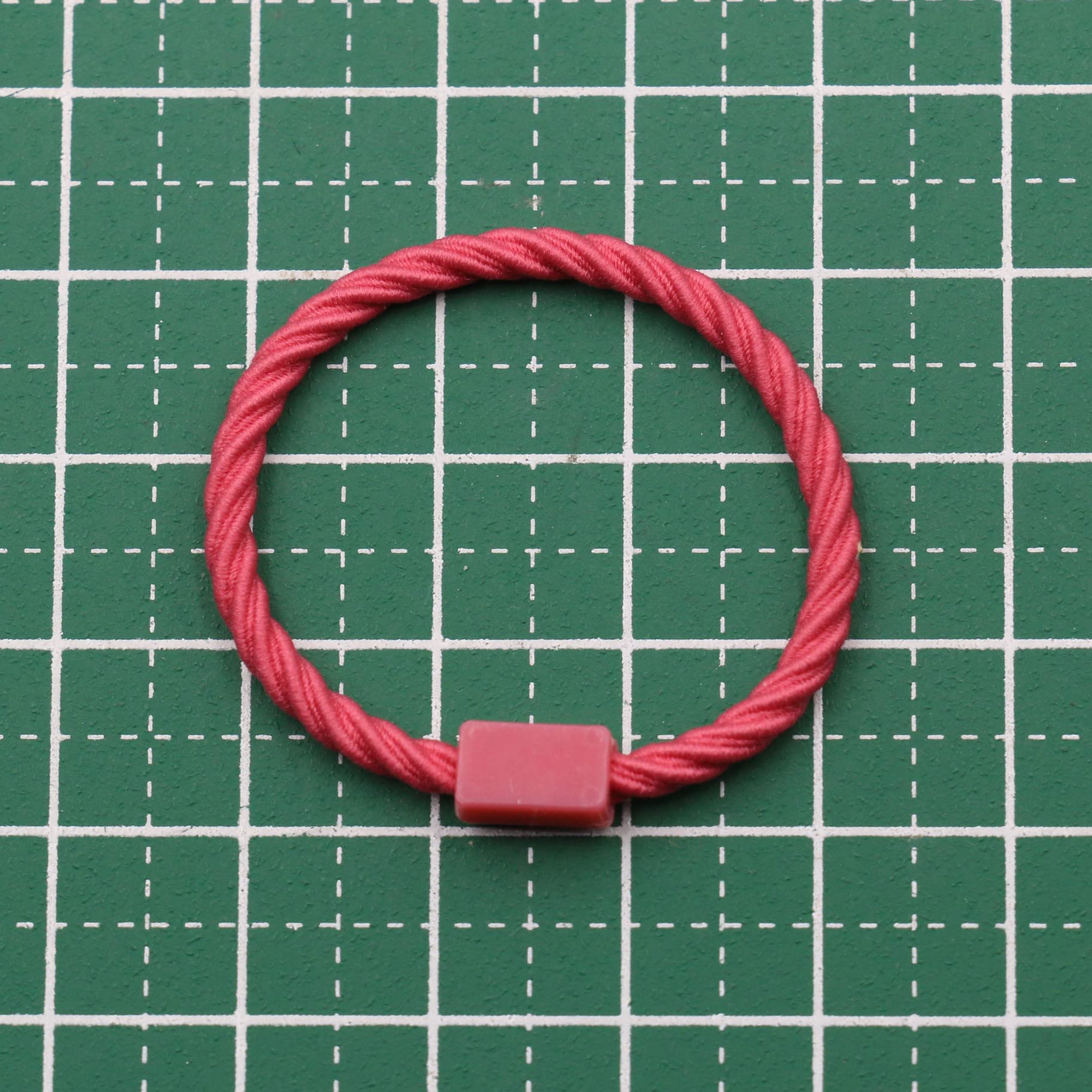 Amazon | KUKU工房 台座付ねじりヘアゴム 直径3.5cm 太さ2.5mm キッズ