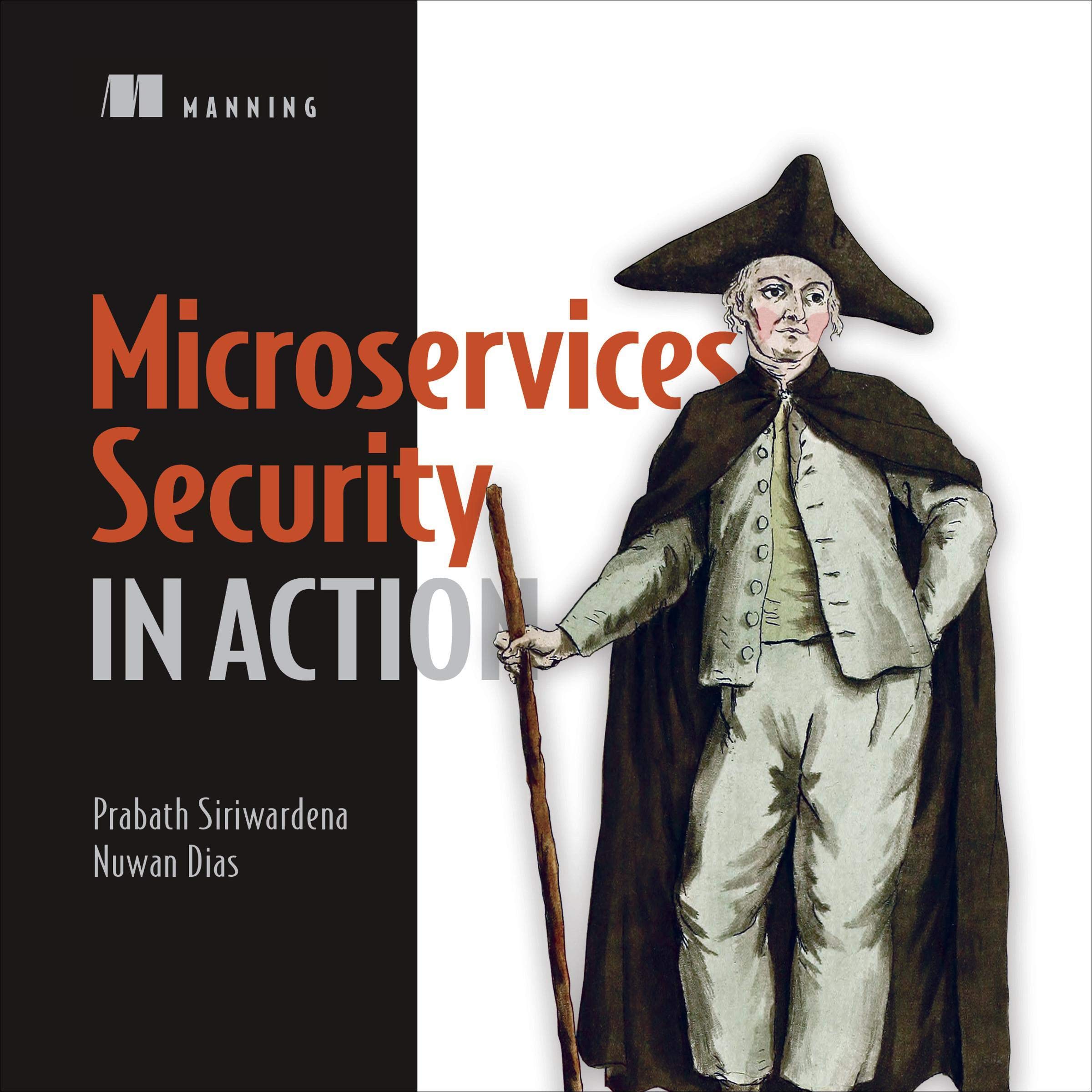 Cover art for Microservices Security in Action
