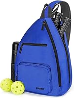 Vista 8 de Bolsa de Pickleball AEROBIX para Mujeres y Hombres, Mochila de Pickle Ball - Cremalleras Mejoradas, Gran Capacidad, Bolsillo Acolchado para Pala