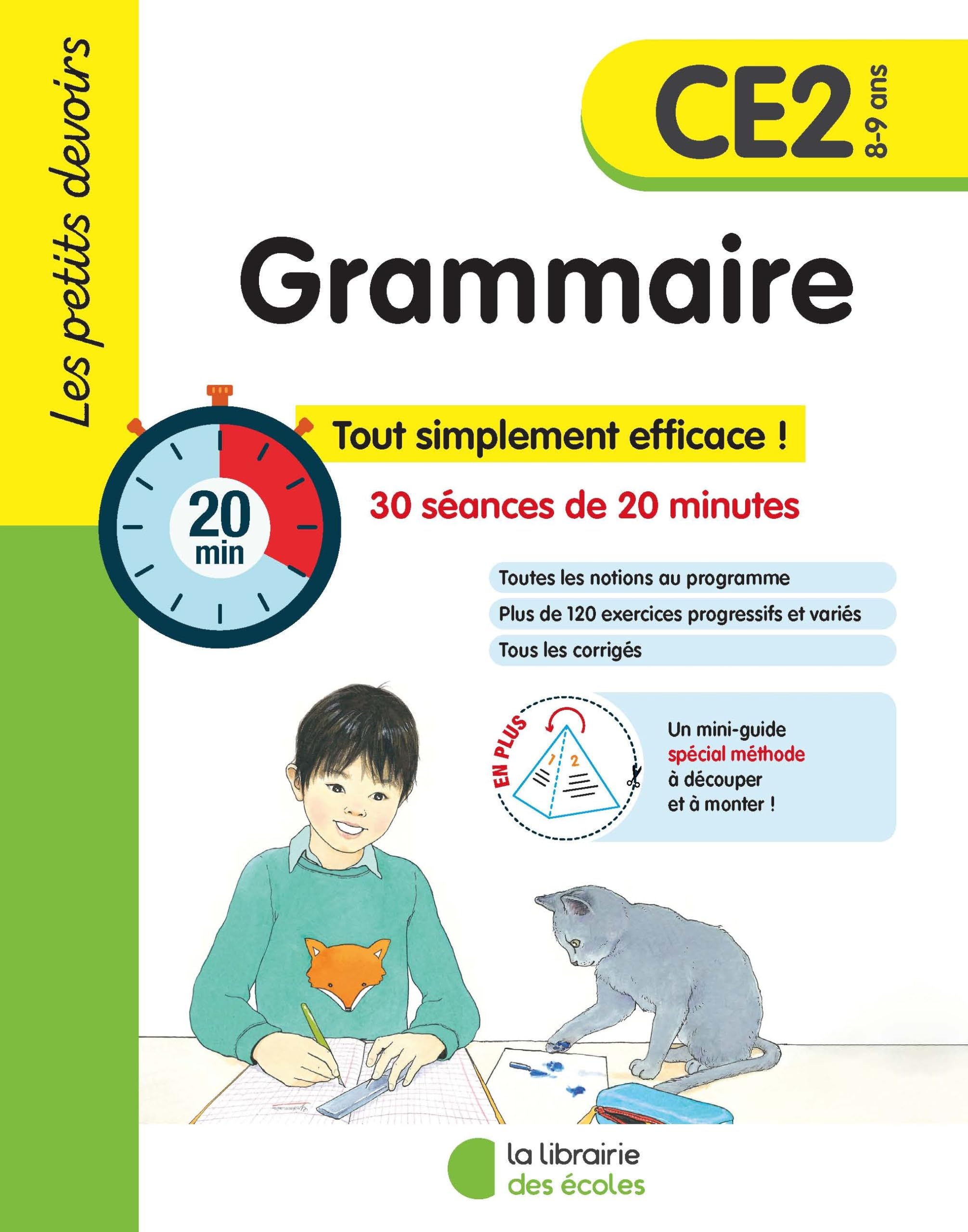 Les petits devoirs - Grammaire CE2: 30 séances de 20 minutes