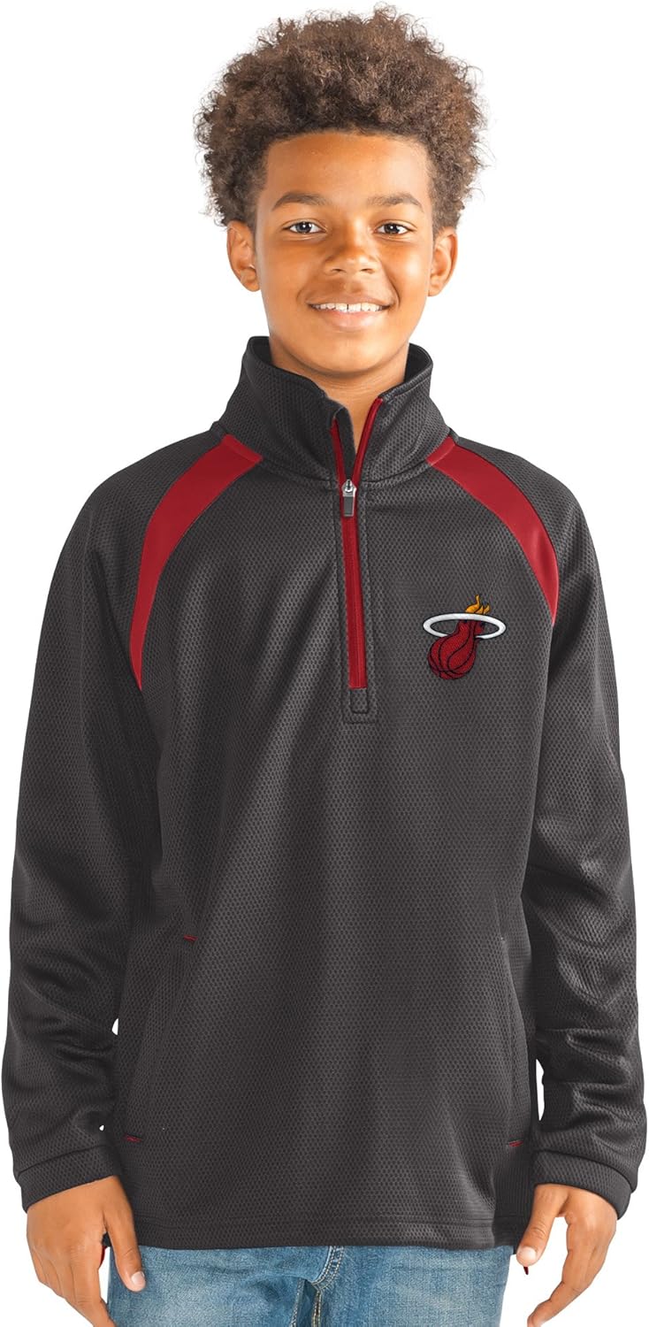 G-III Sports Boys' High Impact Half Zip Pullover