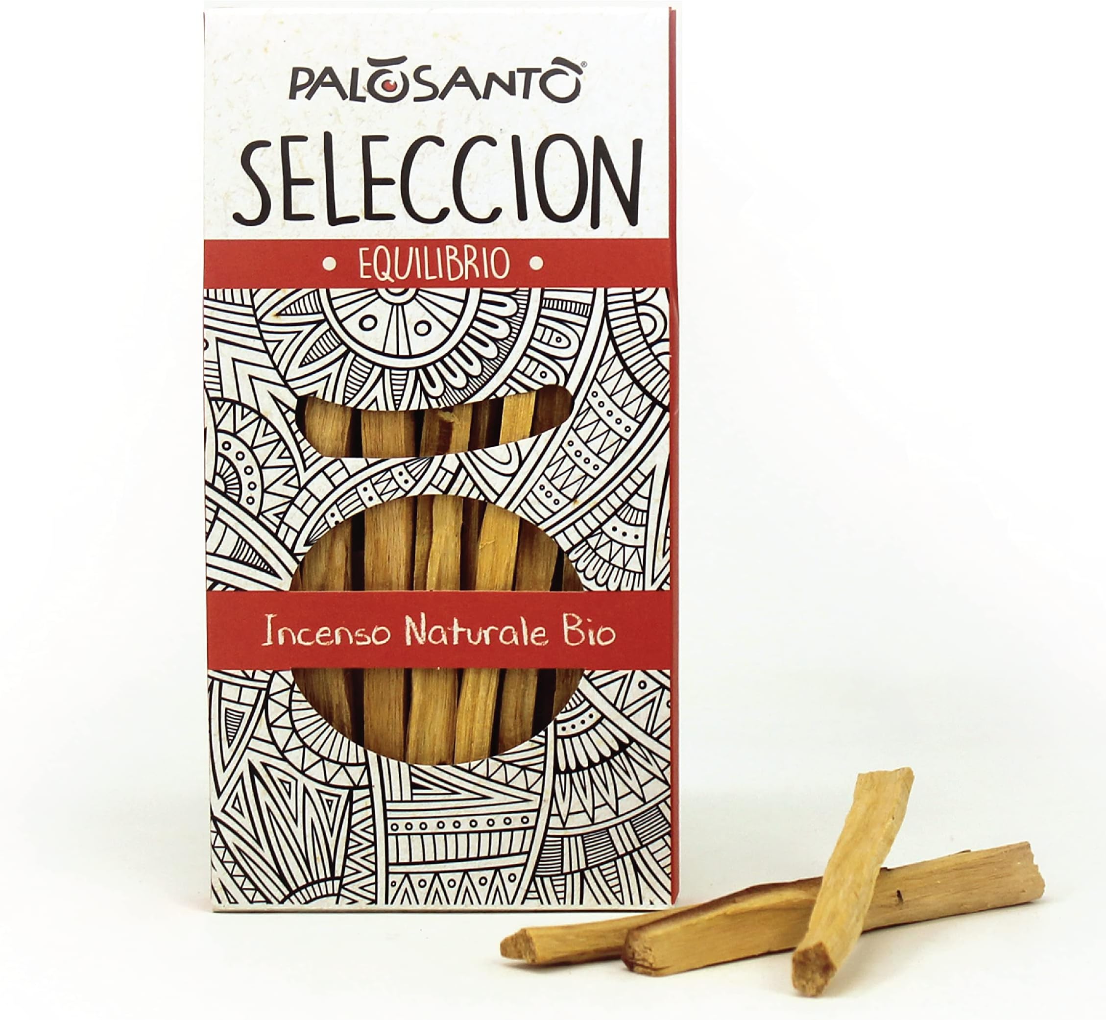PALOSANTO - Palo Santo Incense Sticks Seleccion - 10cm 3,94in - 5 Pack - Organic Palo Santo Sticks - Easy to Light - Wild Harvested & Sustainably Sourced
