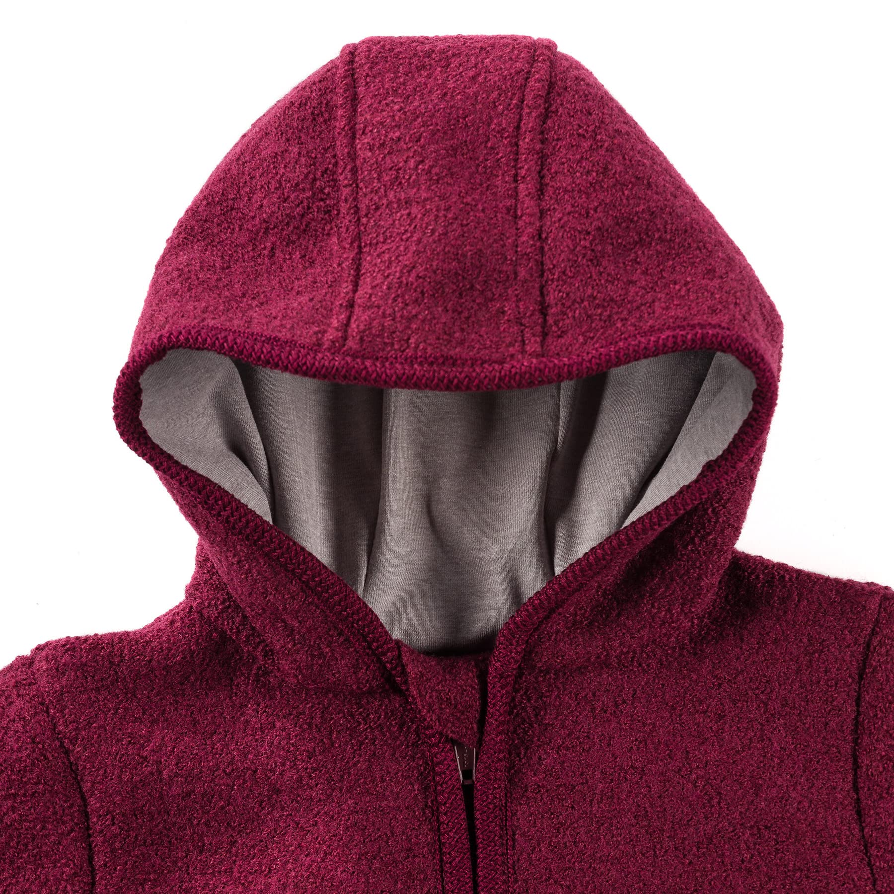 Hofbrucker® PREMIUM WOLL WALKOVERALLl | AUS 100% Merino Schurwolle mit Reißverschluss | Weicher Strapazierfähiger Walk-Anzug für Kleinkind & Baby | Für Herbst Winter & Frühling