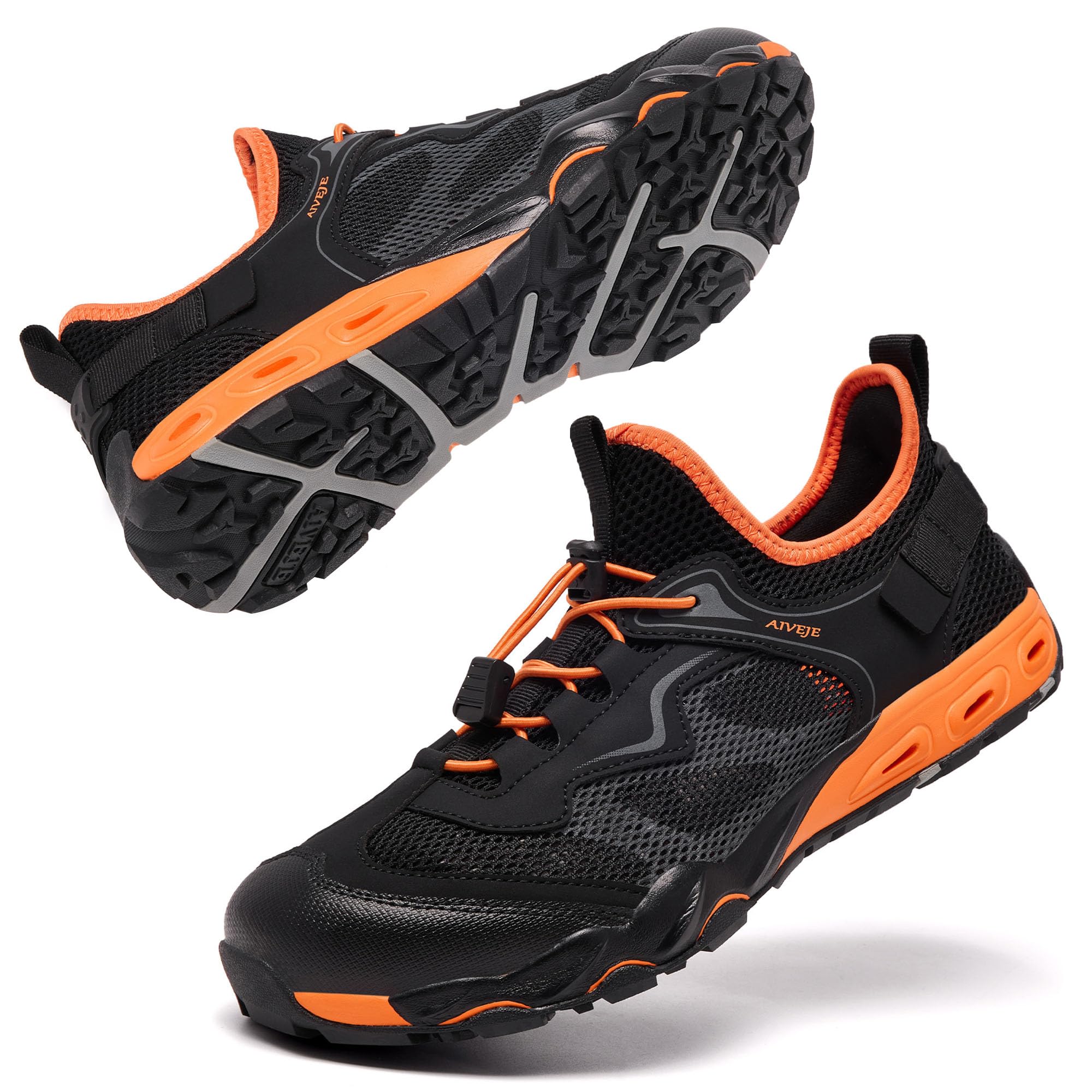 Water Shoes for Men Quick-Dry Aqua Shoes Non-Slip Hiking