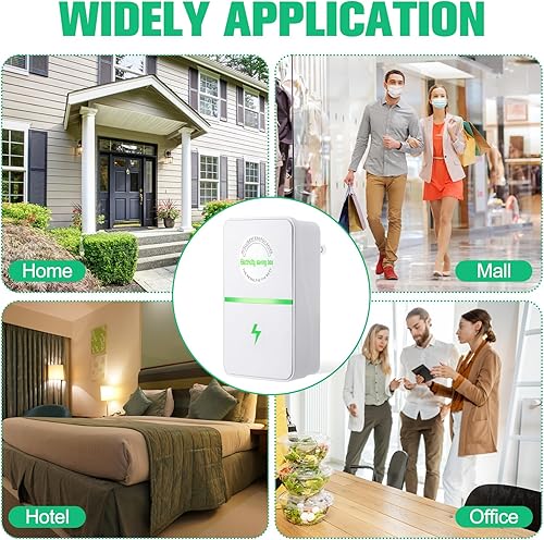 Miniatura 7 de Caja de ahorro de energía para el hogar, ahorro de energía, 8 unidades, con enchufe de EE. UU., 90 V-250 V, 30 KW, dispositivo de ahorro de energía