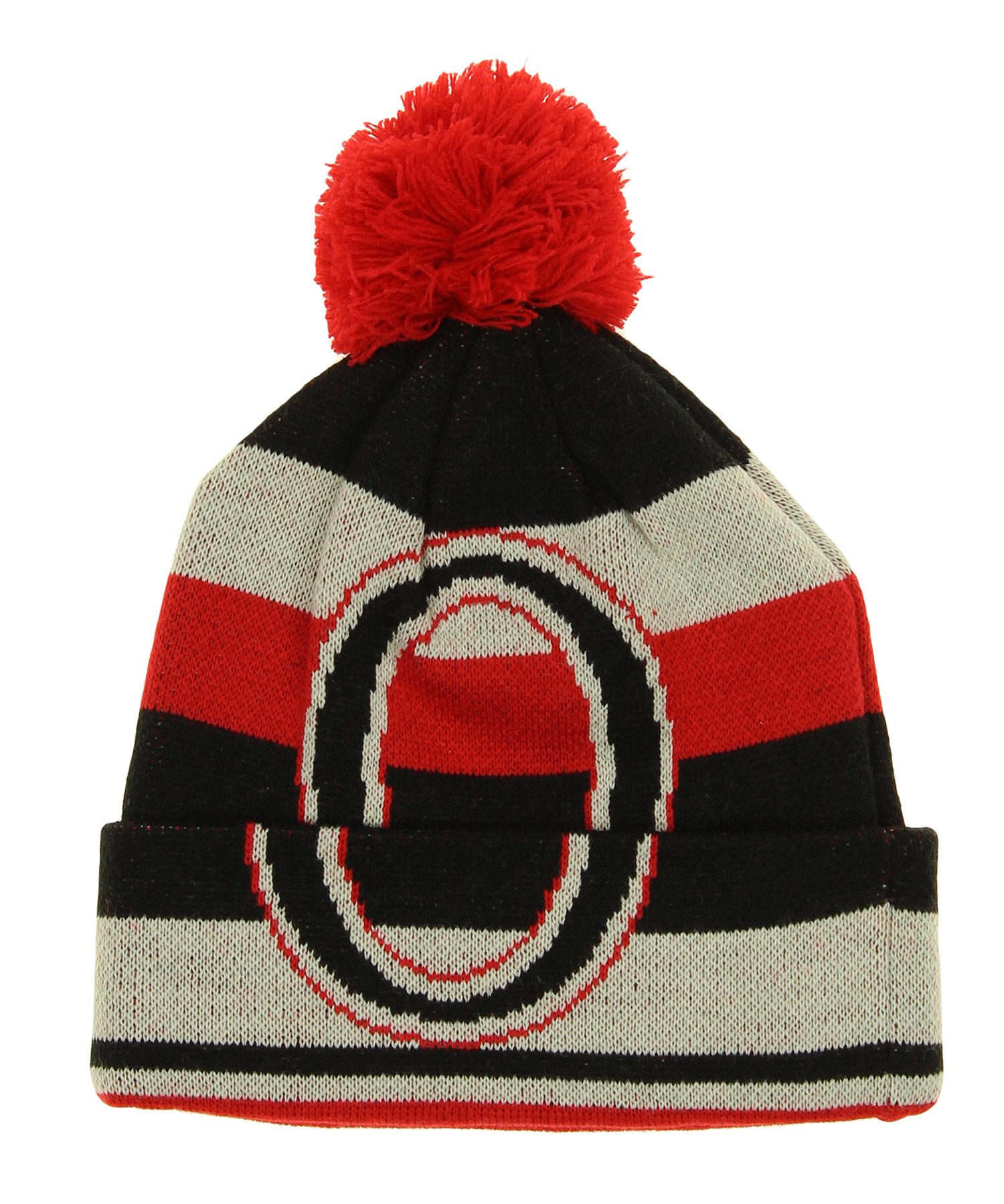 Outerstuff NHL Ottawa Senators Youth 8-20 Cuffed Knit Hat, One Size, Red