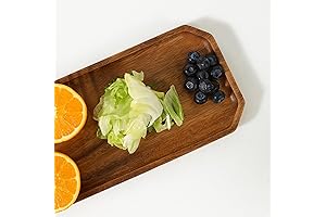 Bandejas de Madera para Sorpresa de Desayuno: Bandeja Octogonal de Madera de...