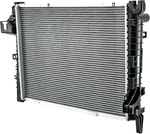 Miniatura 6 de RADREPLA Radiador de núcleo de aluminio CU2480 para Dodge Ram 1500 2002-2008 5.7L 5.9L04-08 Ram 1500 3.7L 4.7L Radiadores de flujo cruzado 2003 2004