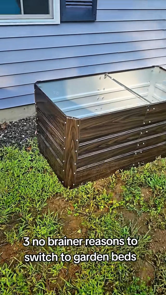 Amazon.com: SnugNiture 4x2x2FT Raised Garden Bed Galvanized