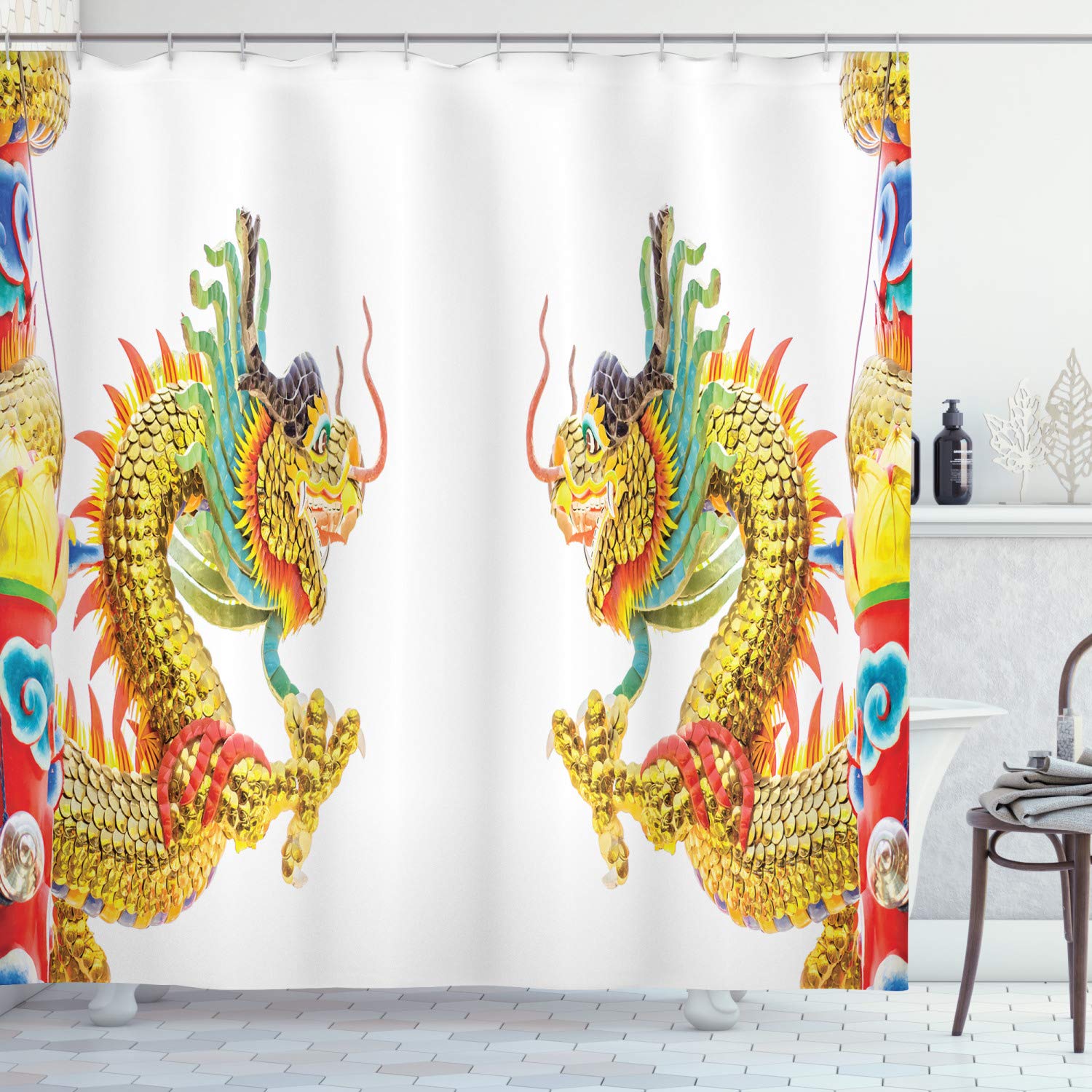 Chinese Shower Curtains Curtains & Drapes 2023