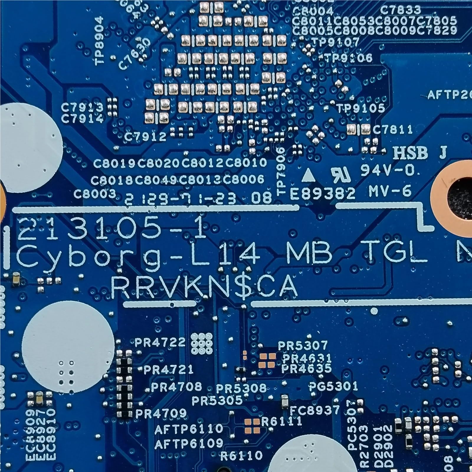 213105-1 do płyty głównej do laptopa 3420 3520 z procesorem i3/i5/i7 11th 2GB MX450 Notebook Mainboard(014WMV i5-1135G7)