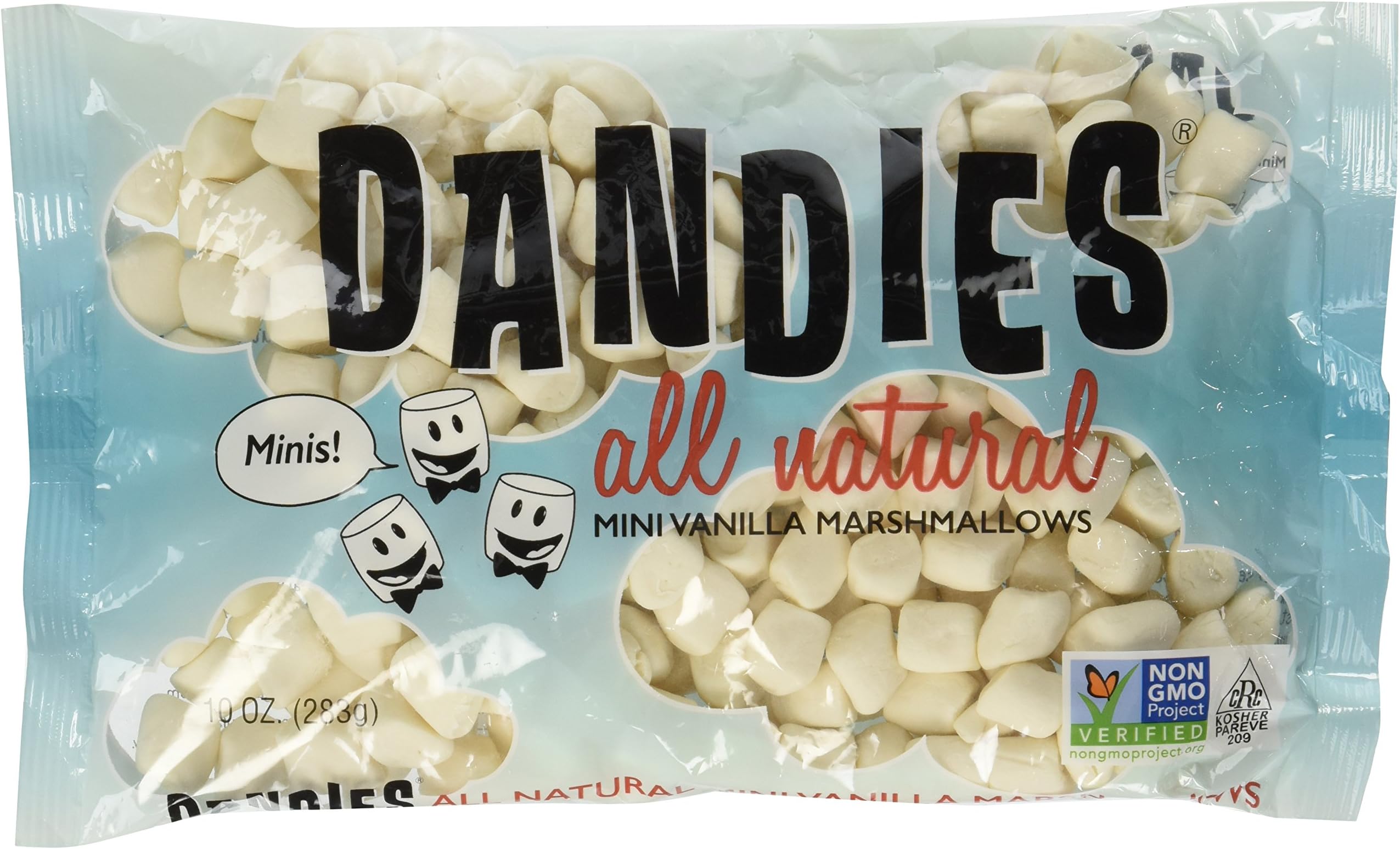 Amazon.com : Dandies Vegan Marshmallow, 10 Ounce (Pack of 12) : Grocery ...