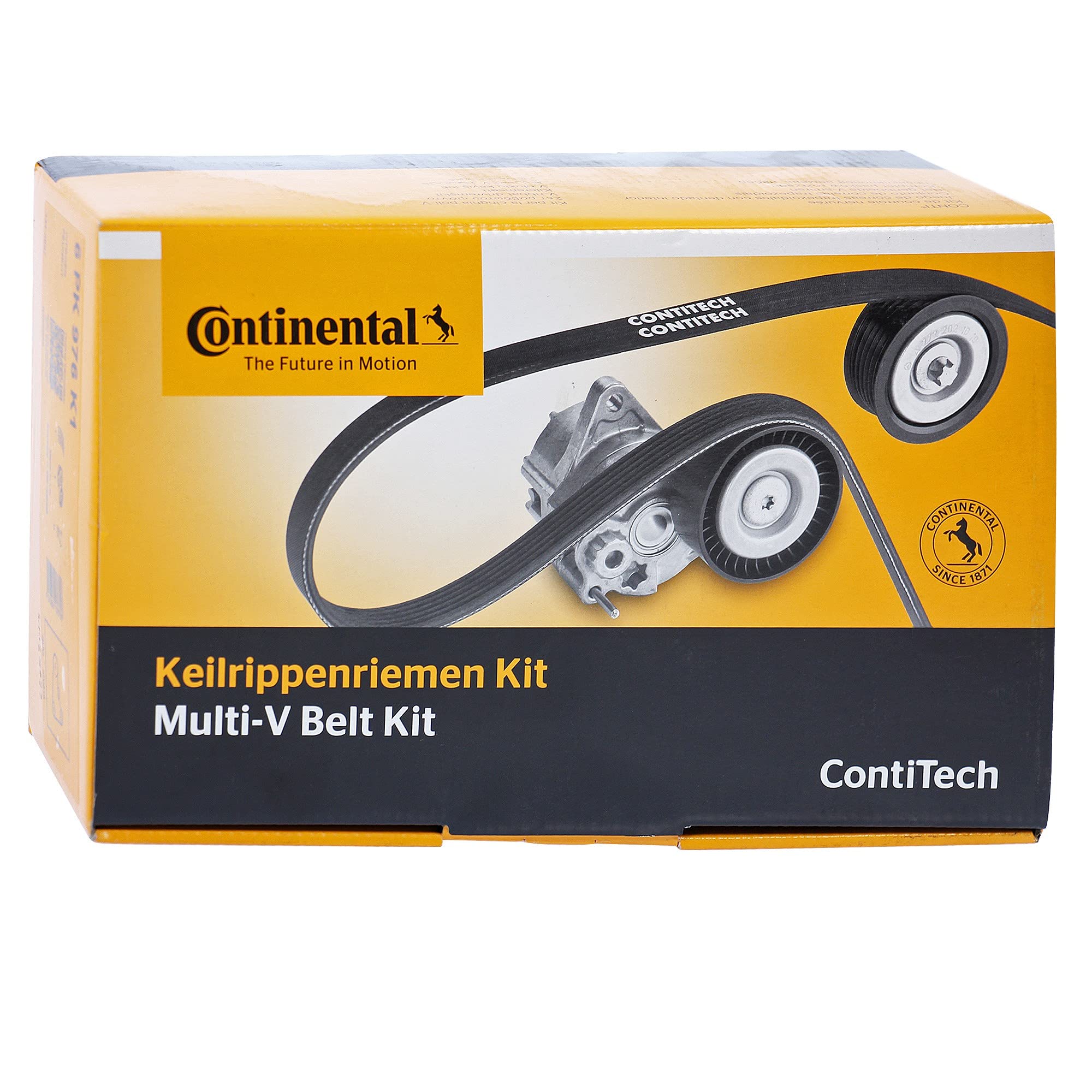 1x Original CONTITECH Keilrippenriemen – Satz