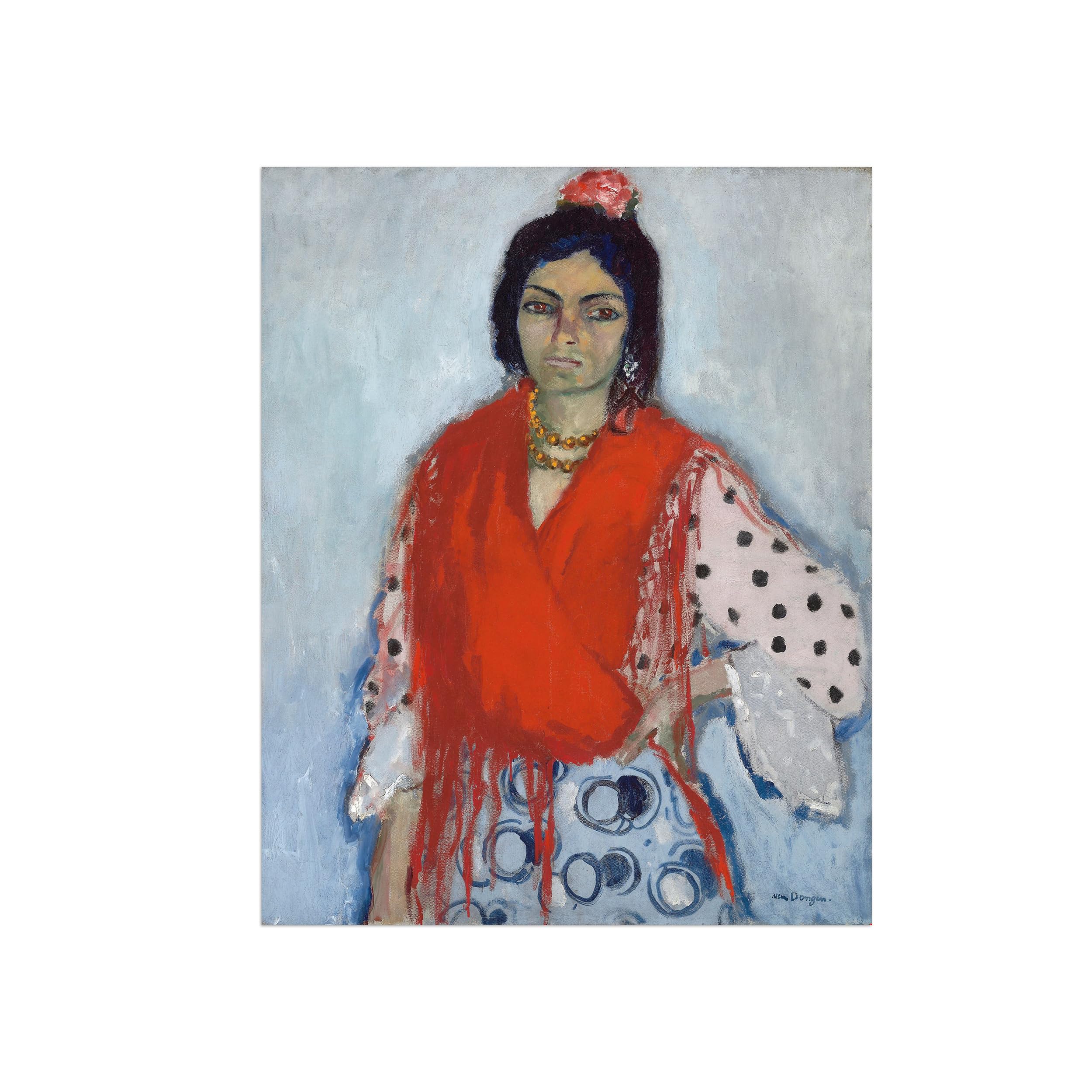SDYSKKUG Famous Wall Art. Canvas Prints. Woman 7.95x80cm Unframed