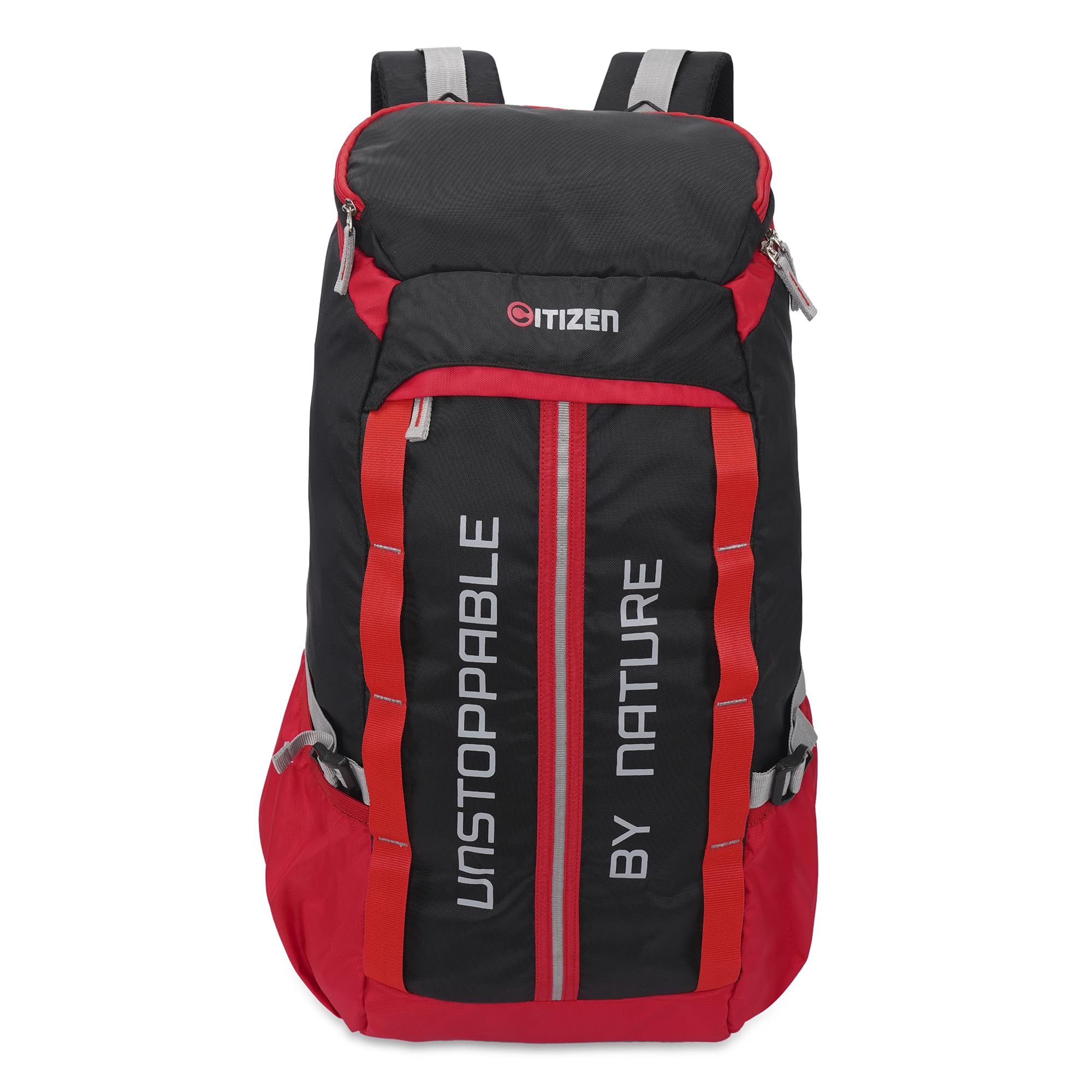 Citizen Travel Hiking Bag 40L– Main Compartment, Quick Access Pocket, Two Side Bottle & Umbrella Pockets, Extra Small Compartment, Chest & Waist Straps for Comfort & Stability-image-10