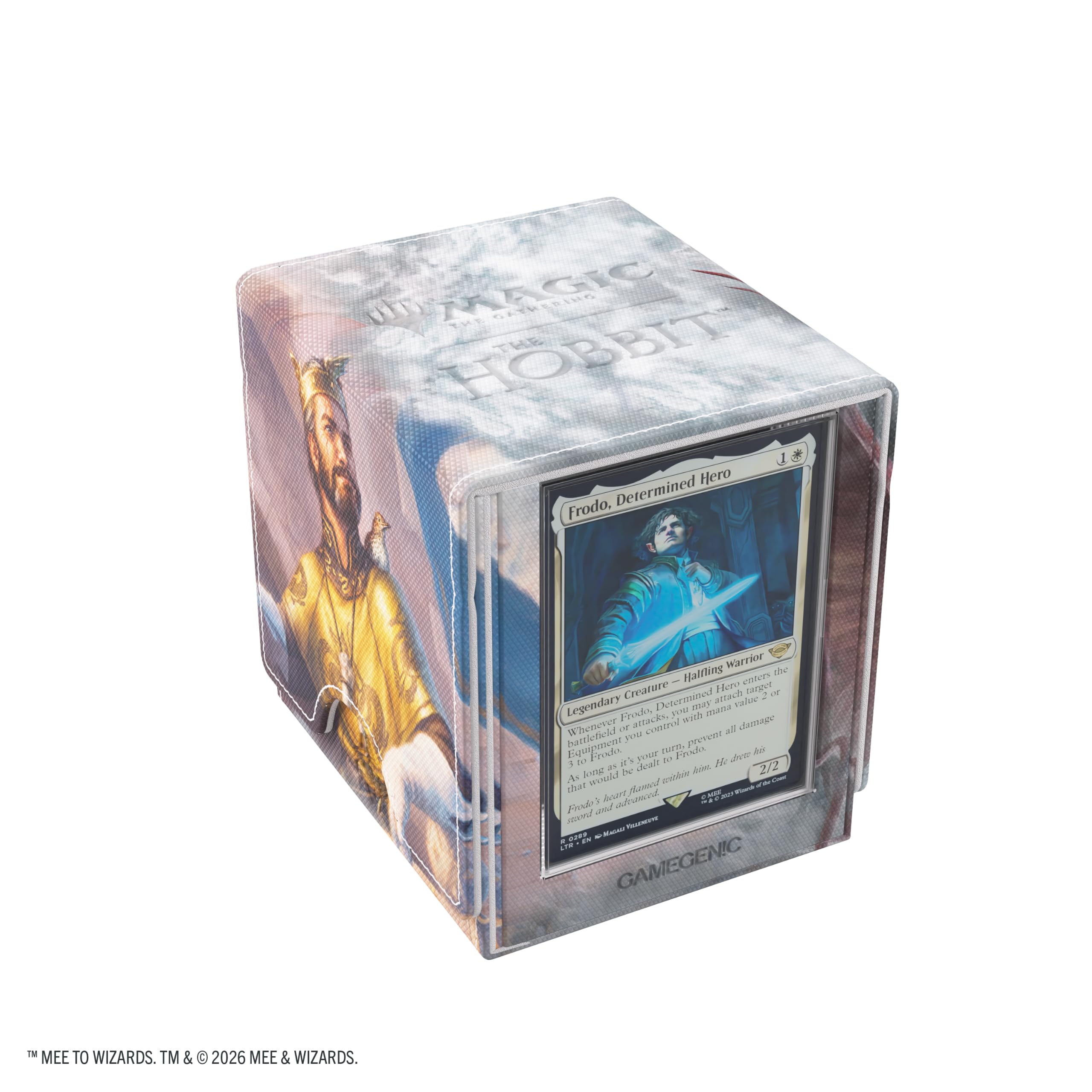 Gamegenic Magic: The Gathering | The Hobbit Sidekick PRO 100+ XL - Human 1 (alt Design)/Villain 1 (alt Design 4)
