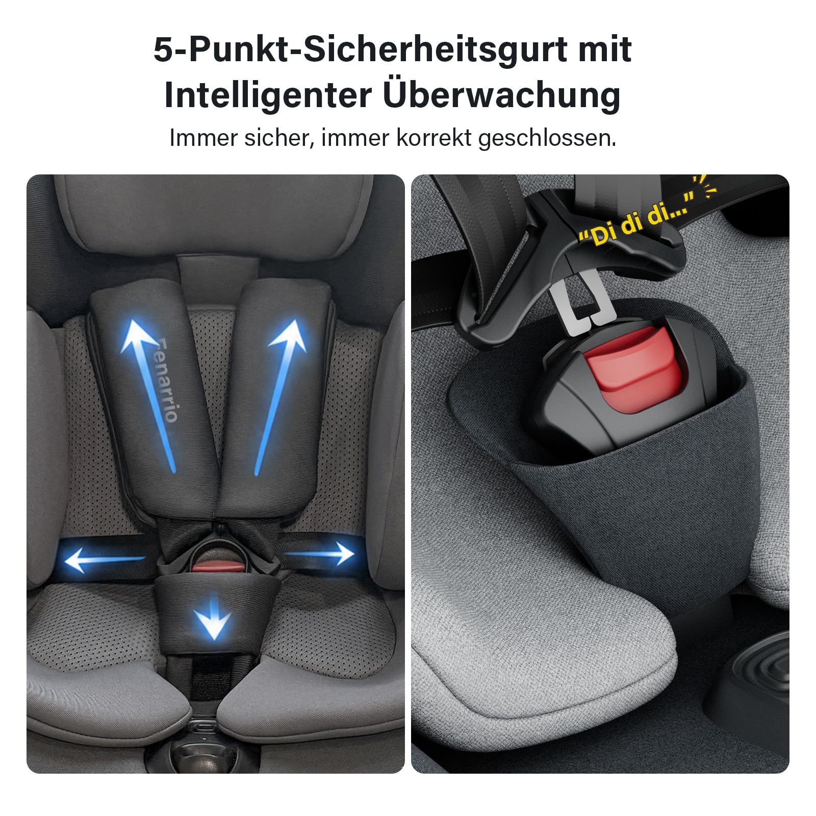 AS5 i-Size kindersitz, 360 Grad Drehbar, Mit ISOFIX, Schwarz | Zweizonen-Kühlsystem; Sprachsteuerung; i‑Size Standards Hinaus; Mit ISOFIX, 360°-Drehung; 0–12 Jahre, 40–150 cm(ca. 0-25 kg)