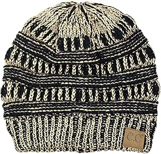 C.C Trendy Warm Chunky Soft Stretch Cable Knit Beanie