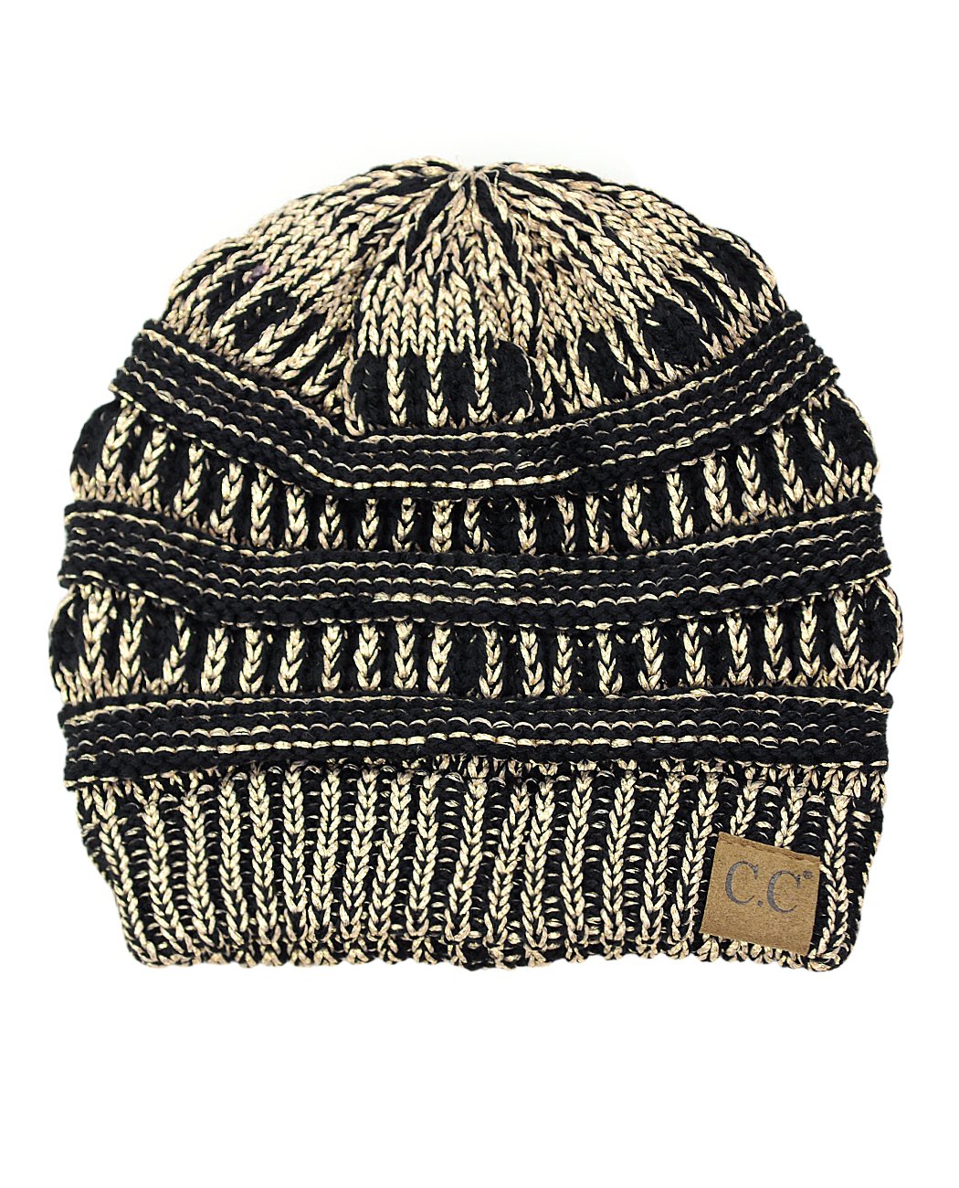C.C Trendy Warm Chunky Soft Stretch Cable Knit Beanie Skully, Winter Mint, One Size — view 132