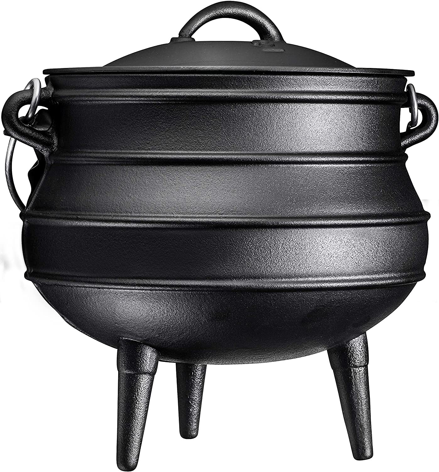 Buy Bruntmor PreSeasoned Cast Iron Pot with Lid, 8 Quarts African