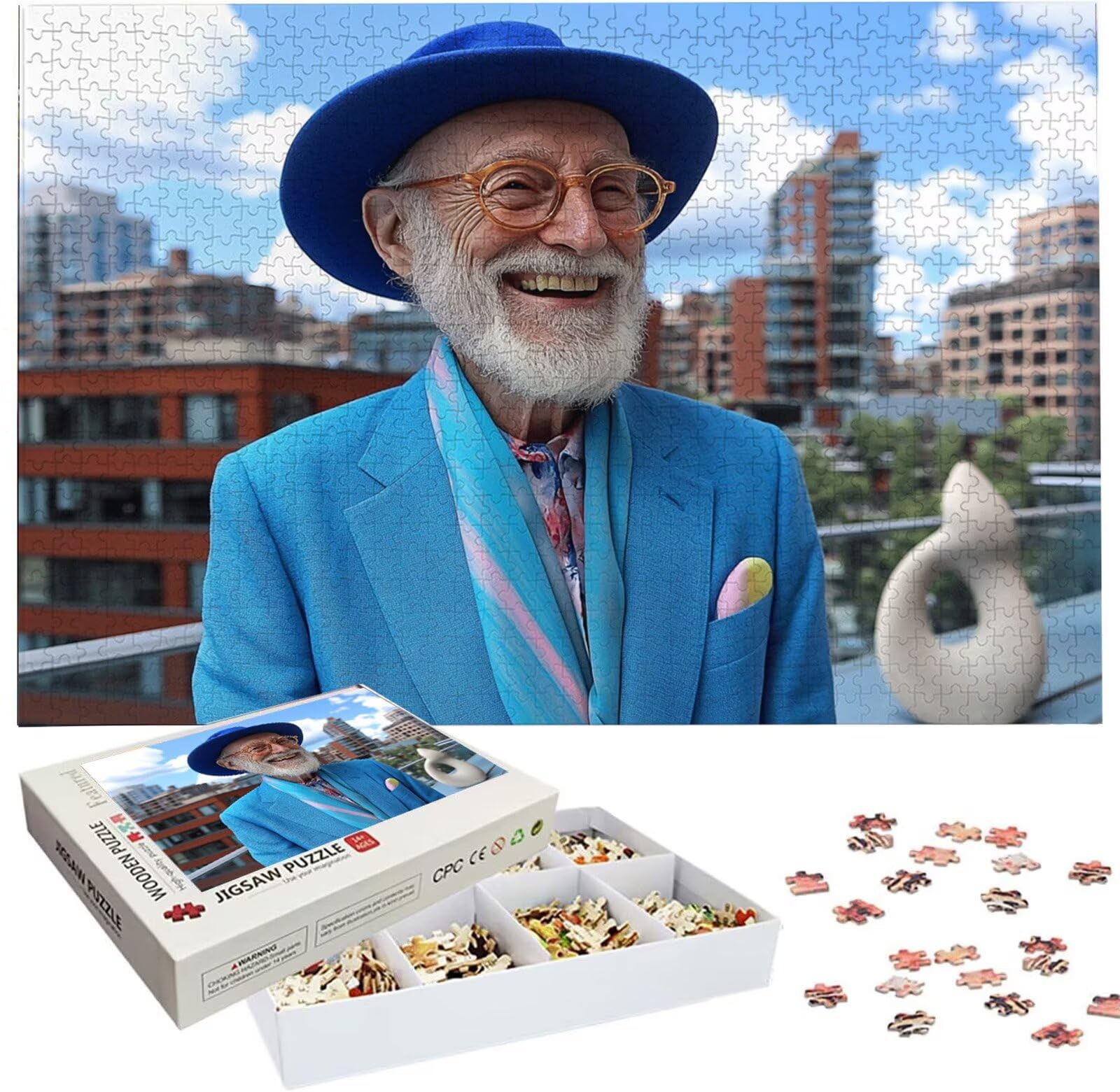 Spersonalizowane puzzle, niestandardowe drewniane puzzle fotograficzne