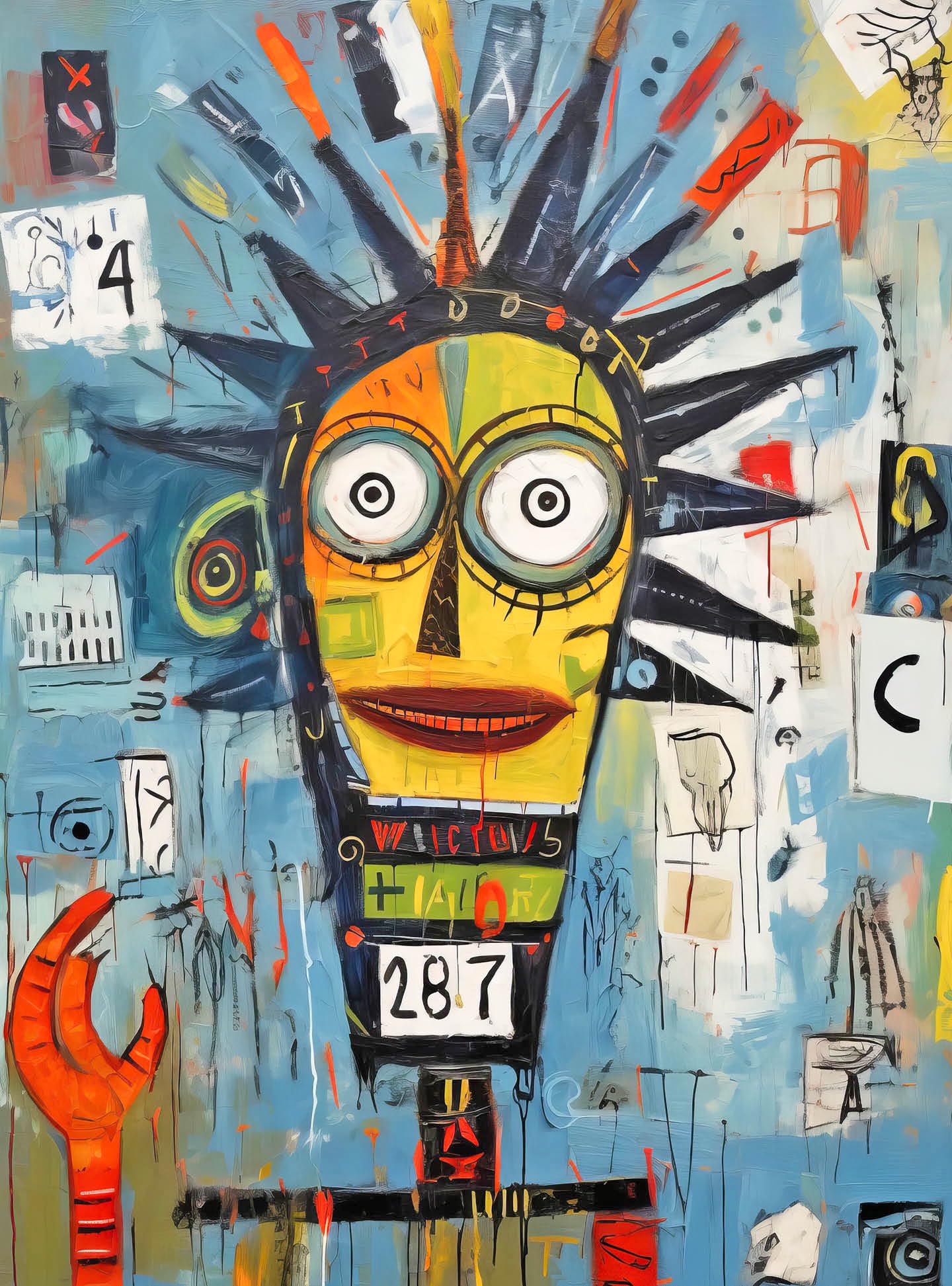 Cosmic Codex of Colours - Premium 1000 Piece Jigsaw Puzzle for Adults Neo-Expressionism Art | Vibrant & Eco-Friendly Jigsaw Puzzling | Coolest Brain-Teasing Puzzle by Cross & Glory