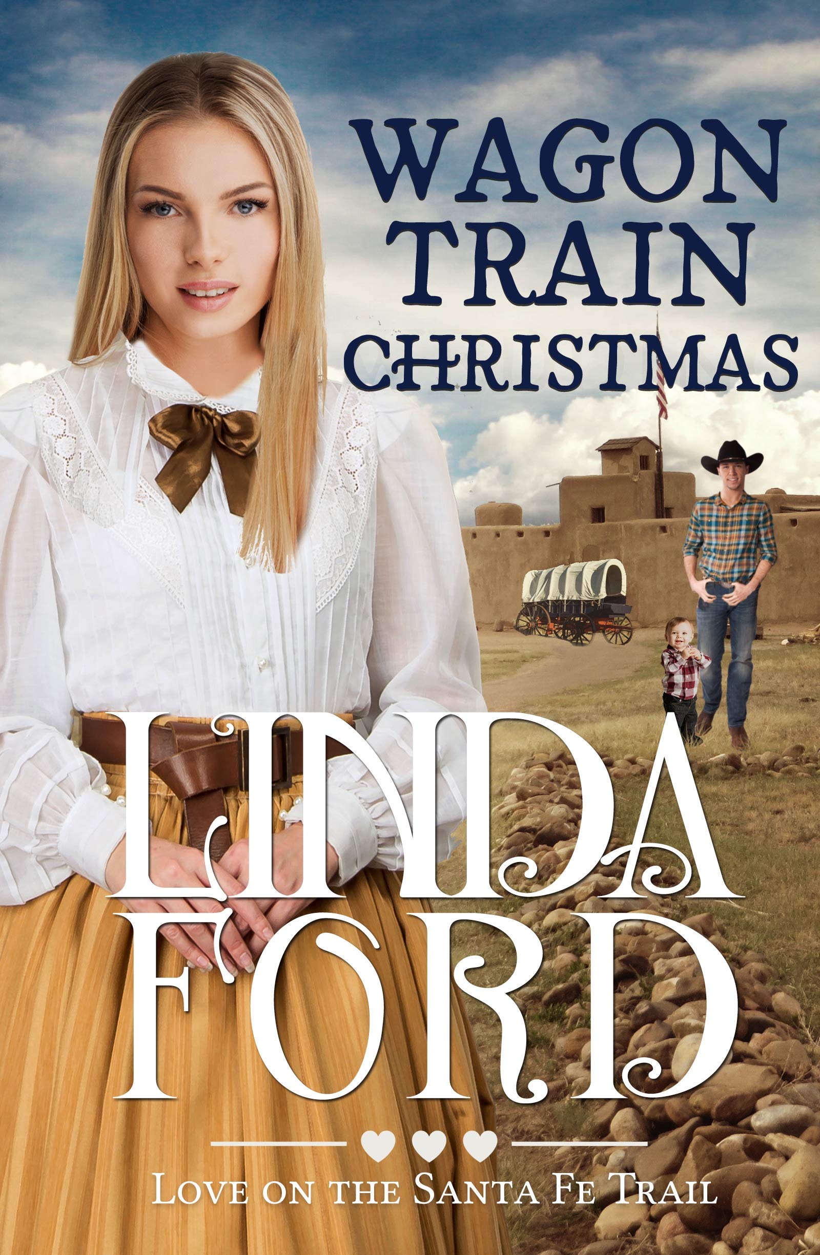 Wagon Train Christmas: Love on the Santa Fe Trail (Wagon Train Romance Book 4)
