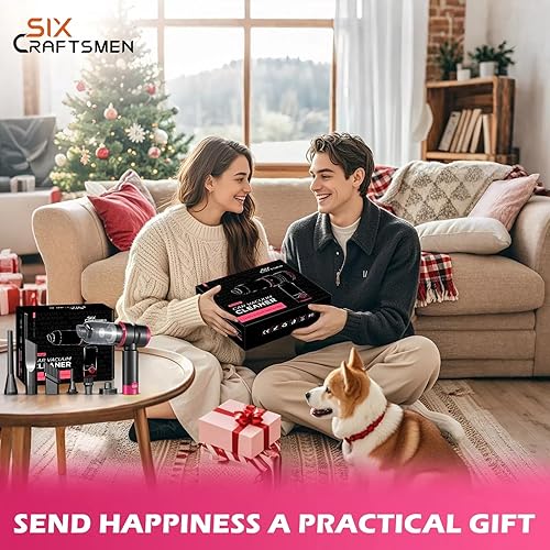 Miniatura 8 de Aspiradora de mano para automóvil con potencia de 15000 PA, aspiradora inalámbrica 4 en 1 pequeña y potente y plumero de aire con batería de 2000