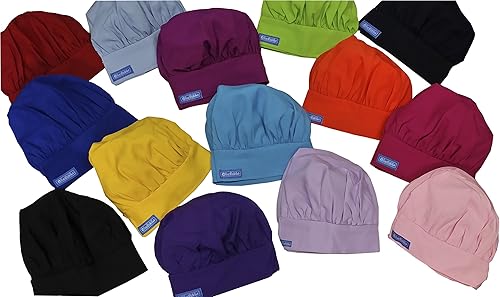 Miniatura 5 de CHEFSKIN Juego de delantal y sombrero de chef negro, tela ultraligera, de alta calidad, súper cómodo, ajustable, suave, Negro -