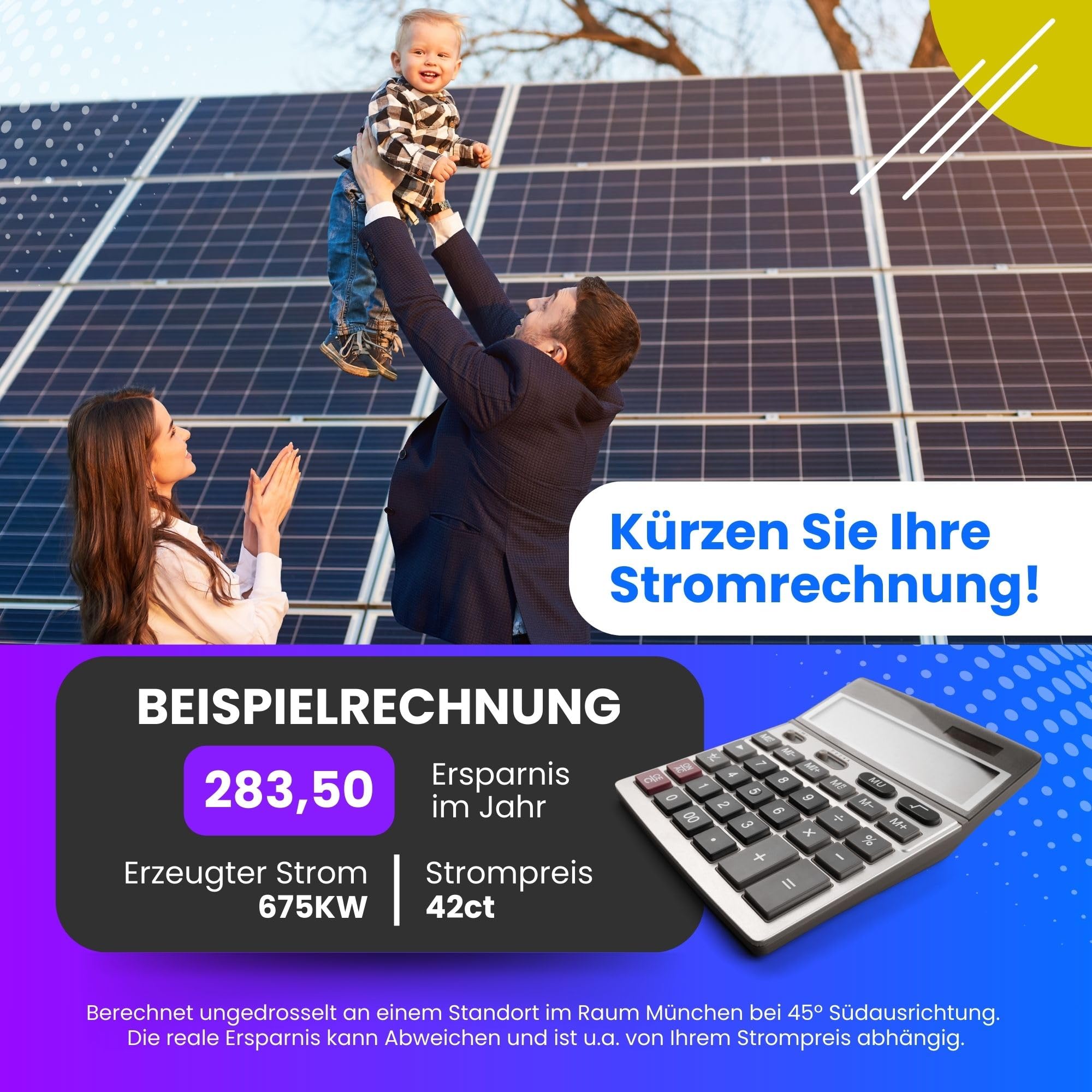 Balkonkraftwerk 800W komplett Steckdose Flachdach - KLARBEIT I 2x Balkonkraftwerk Halterung Flachdach | 2x Full Black 440w Solarpanel |800W Wechselrichter upgradebar | Balkon Solaranlage