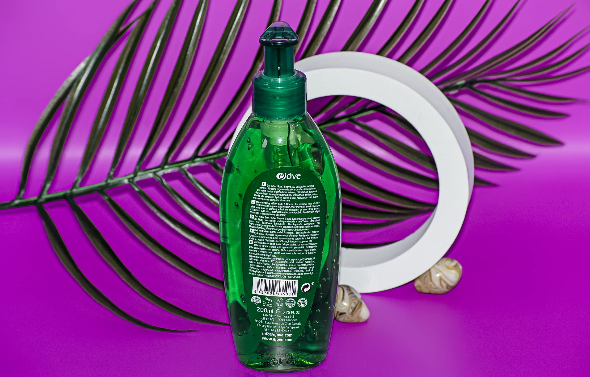 Ejove After Shave Aloe Vera 200 ml | Feuchtigkeitsspendend | Beruhigend  gegen Hautirritationen und Rasurbrand | Fr empfindliche Haut | Ohne  Alkohol | Vegan | Aftershave Balsam mit khlendem Effekt : Amazon.de:  Drogerie & Krperpflege