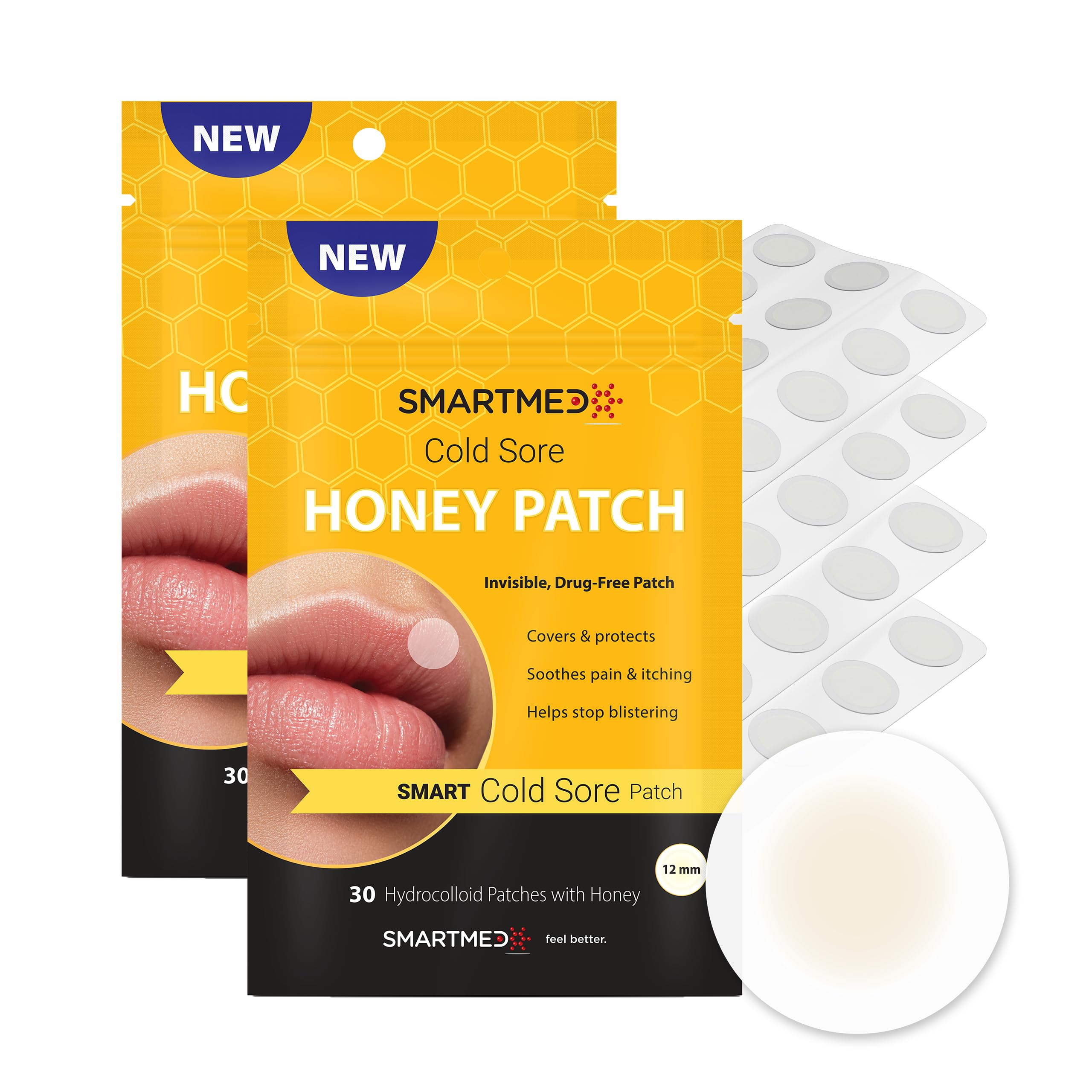 Smart Cold Sore Patch Honey