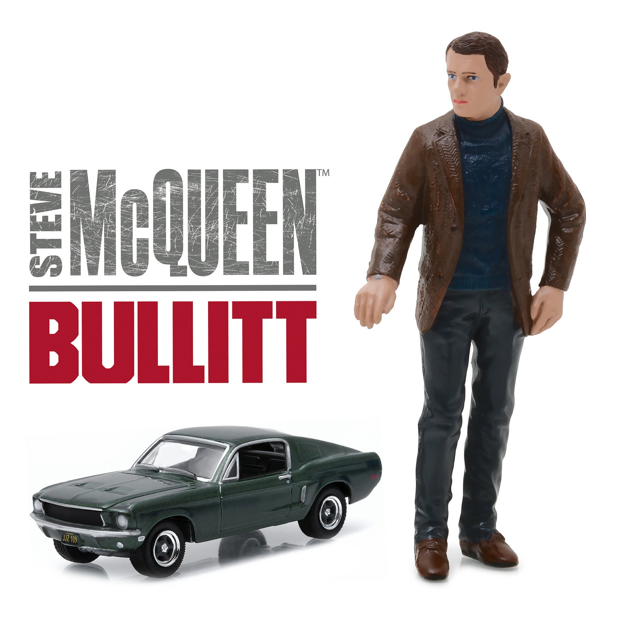 Amazon.com: GreenLight 1: 64 Hollywood - 1968 Ford Mustang