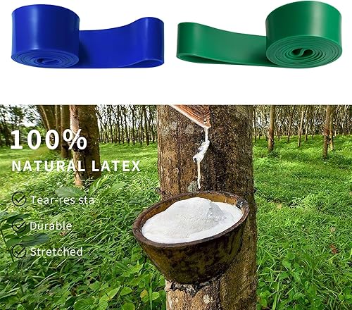 Miniatura 7 de Juego de bandas de resistencia, banda de asistencia para dominadas, banda de ejercicio para hombres y mujeres, entrenamiento de resistencia de