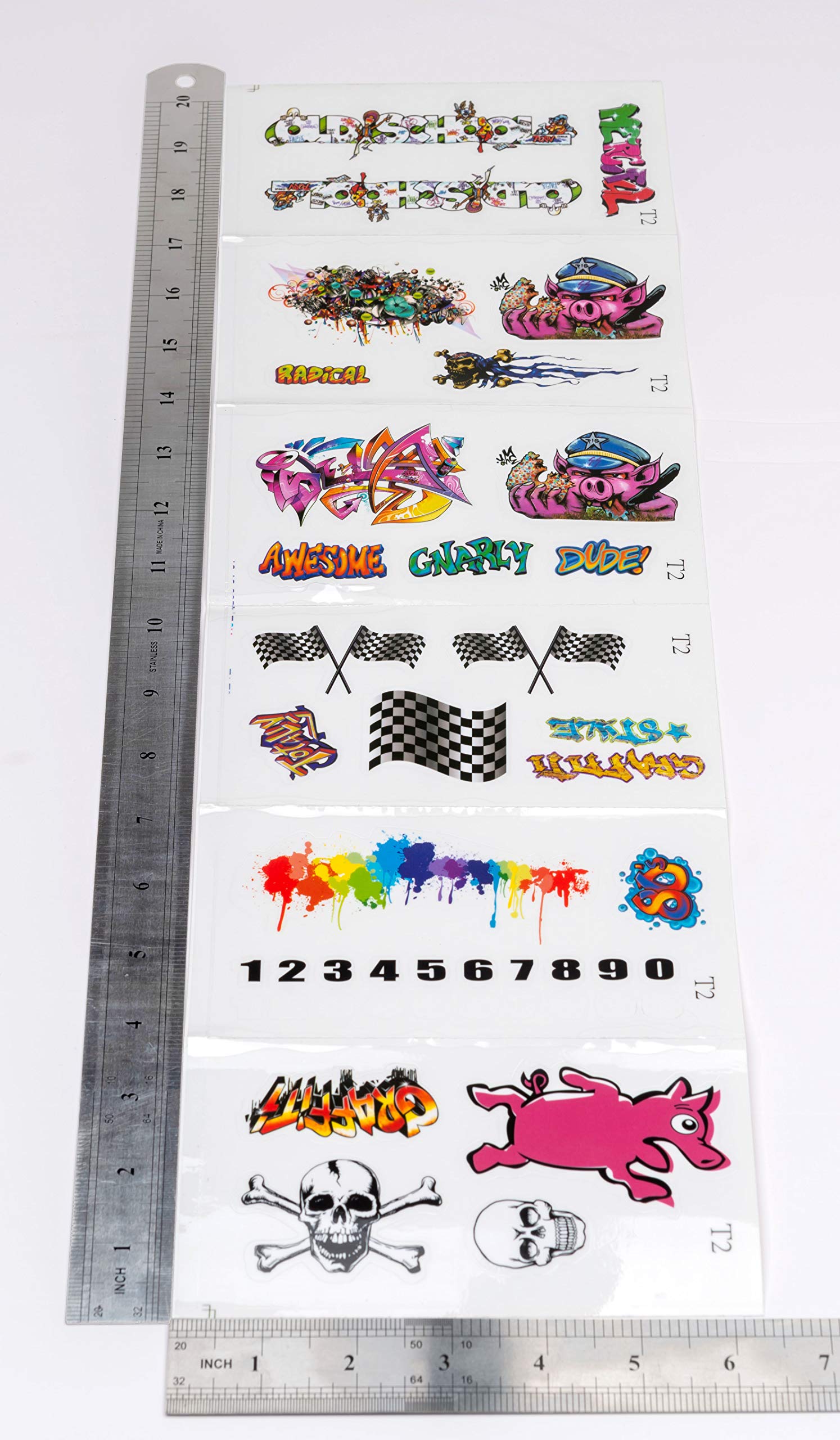 Amazon.com: Sticker Set Graffiti Style RC Car Truck Decal fit Most 