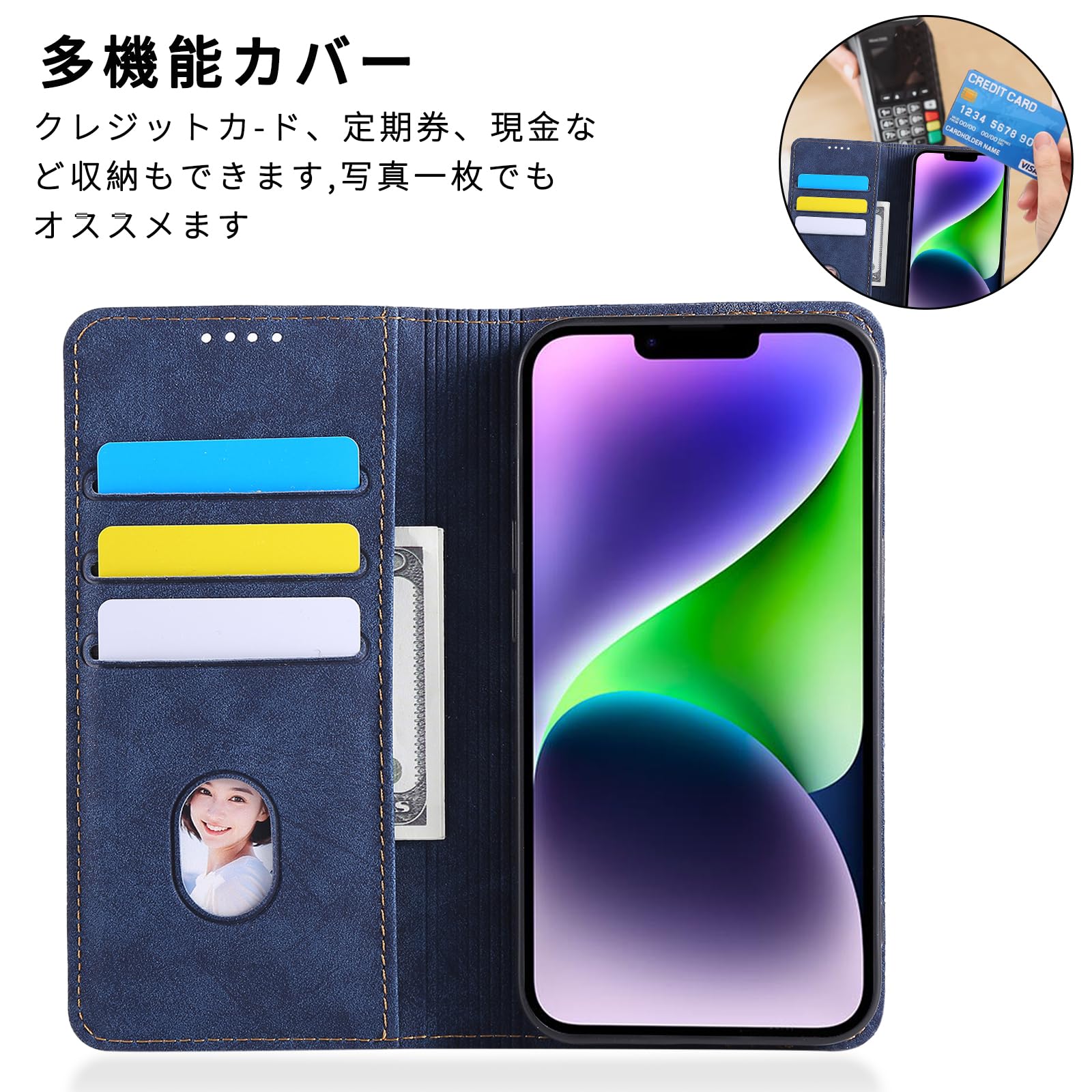 Amazon.co.jp: KW-LINK らくらくスマートフォン a A401FC ケース 手帳 