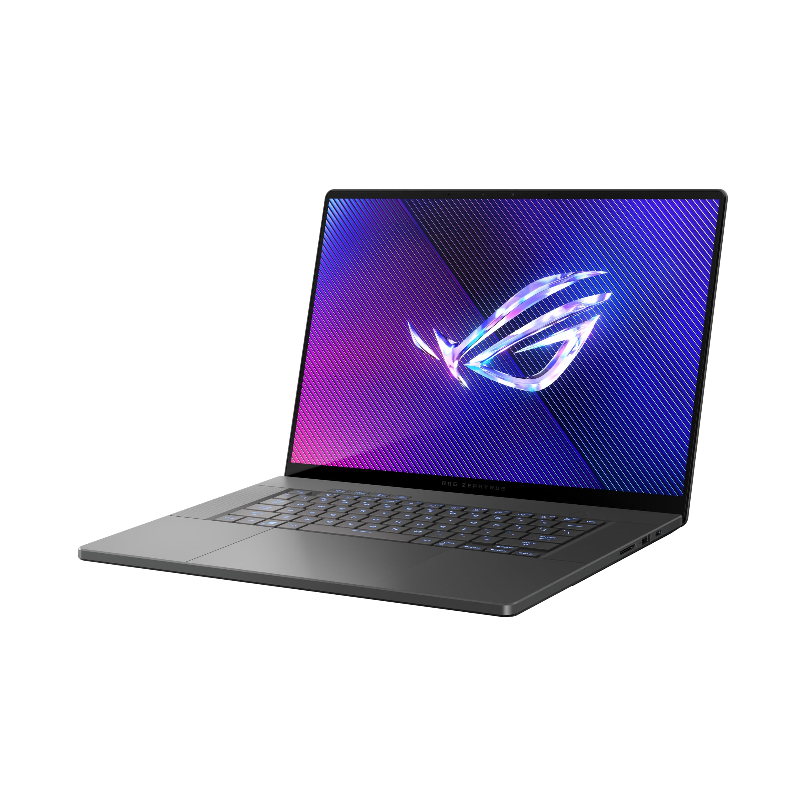 ASUS ROG Zephyrus G16 GU605MV#B0CQ2QSNGX, Notebook con Monitor 16" 2.5K Antiglare, 240Hz, Processore Intel Core Ultra 7 155H, RAM 16GB, 1TB SSD PCIE, NVIDIA GeForce RTX 4060 8GB, Win 11 Home, Grigio