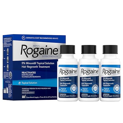 Solución Rogaine para hombres suministro de un mes