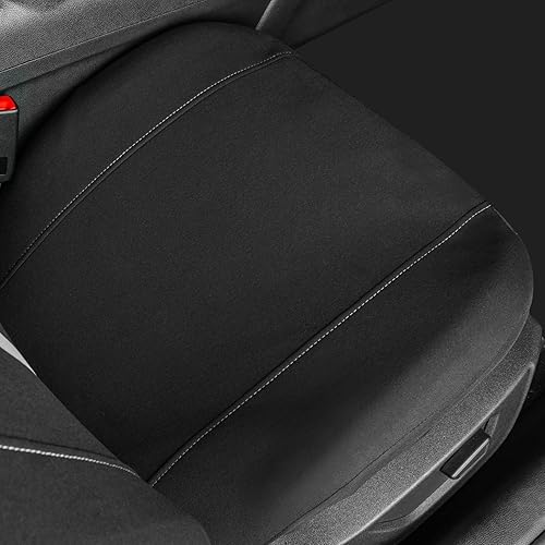 Miniatura 4 de CAR-GRAND - Fundas para los dos asientos delanteros del auto, de ajuste universal, deportivas, Rainbow, con respaldo alto, compatibles con bolsa de