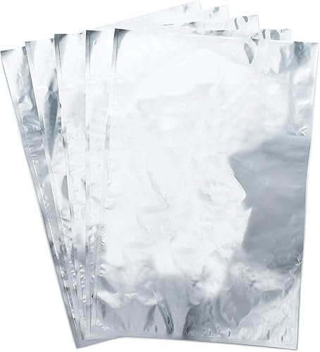 Miniatura 6 de Bolsas de almacenamiento de alimentos Mylar (20 x 30, 5 galones) de 4.5 mil de grosor para almacenamiento de alimentos secos (paquete de 50)