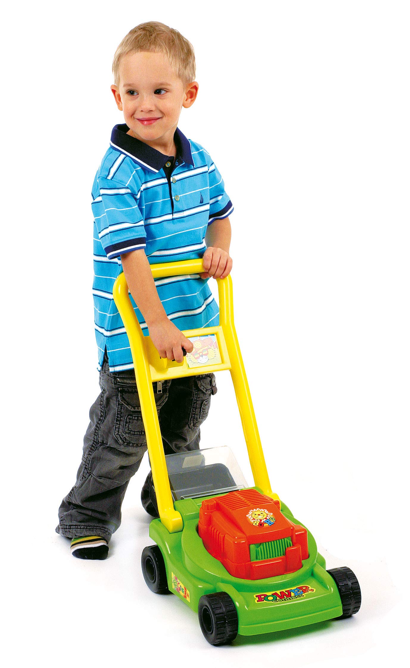 Rasenmäher mit Schubkarre Bollerwagen Sandspielzeug Kinder Gartenspielzeug