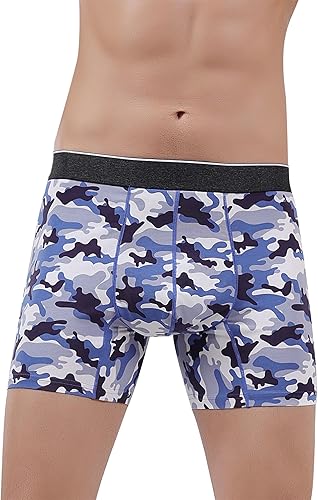 AIRCUTE Ropa interior suave lavable para incontinencia urinaria para hombres, calzoncillos tipo bóxer de rendimiento seco para fugas de vejiga, 1