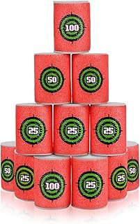 Foam Target Toy Set, Soft EVA Target Gun Shooting Game, Childrens Garden Target Toy, Shockproof Anti Pressure Durable Target, Large Size Target, Protable Fun Target Gifts for Your Kids