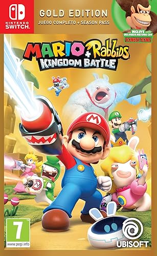 Mario Rabbids Kingdom Battle - Gold Edition - Nintendo Switch video game (Non-US Version)