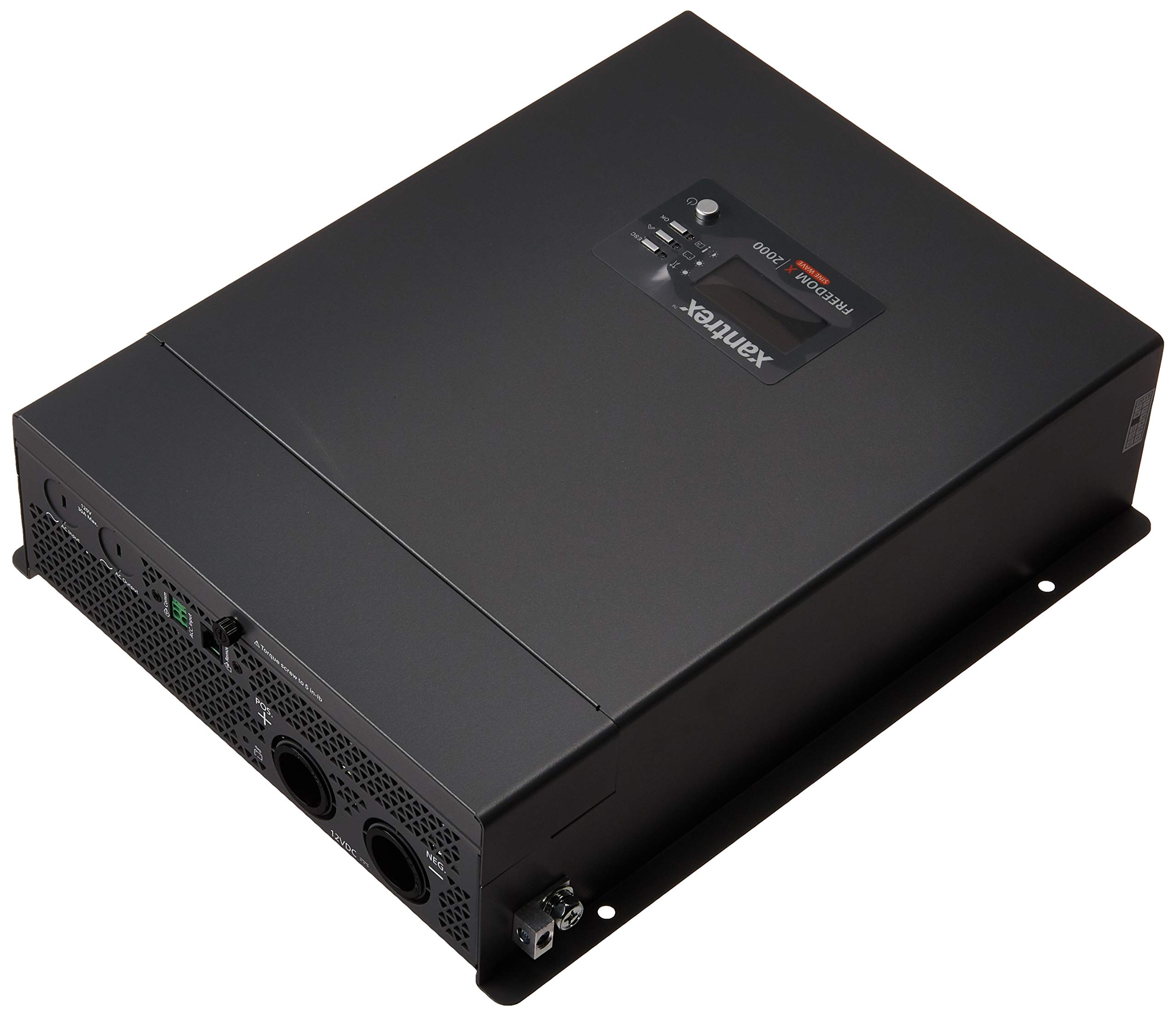 Xantrex 8172000 Freedom X Inverter, 2000 Watts, 120VAC Output, 12VDC