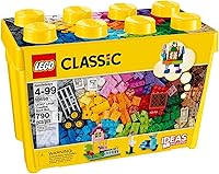 Vista 4 de Caja de ladrillos creativos grandes y clásicos de la marca LEGO 10698.