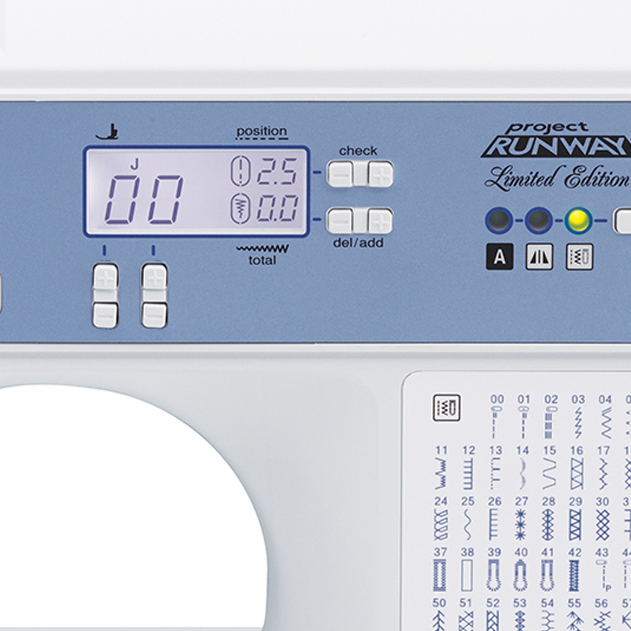 Brother XR9550PRW Sewing and Quilting Machine, Project Runway, 165